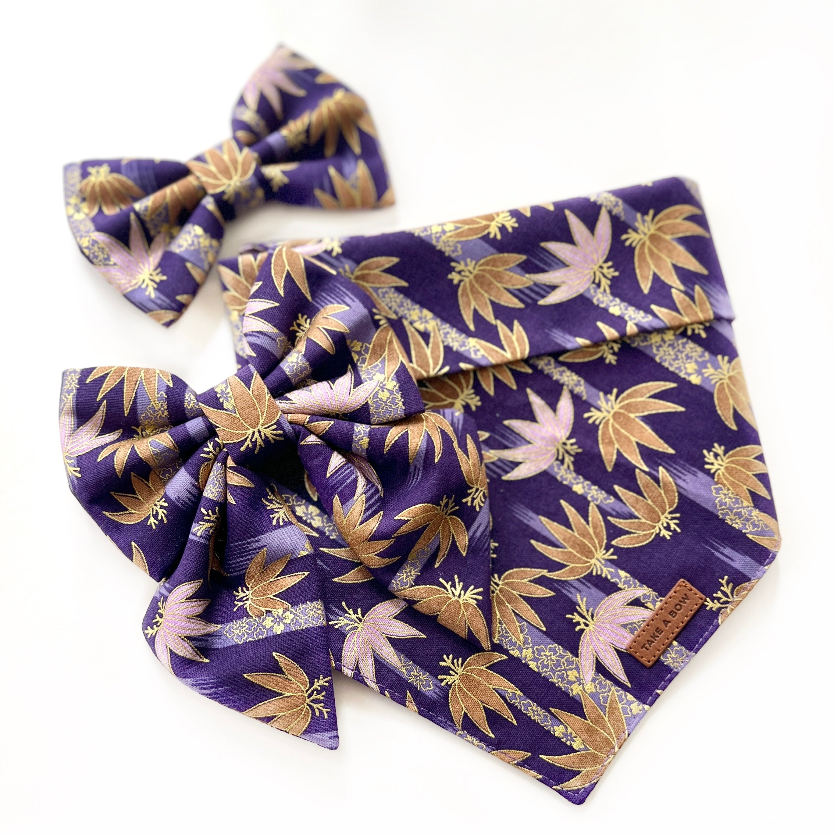 BAMBOO CHIKURIN PURPLE - BANDANA