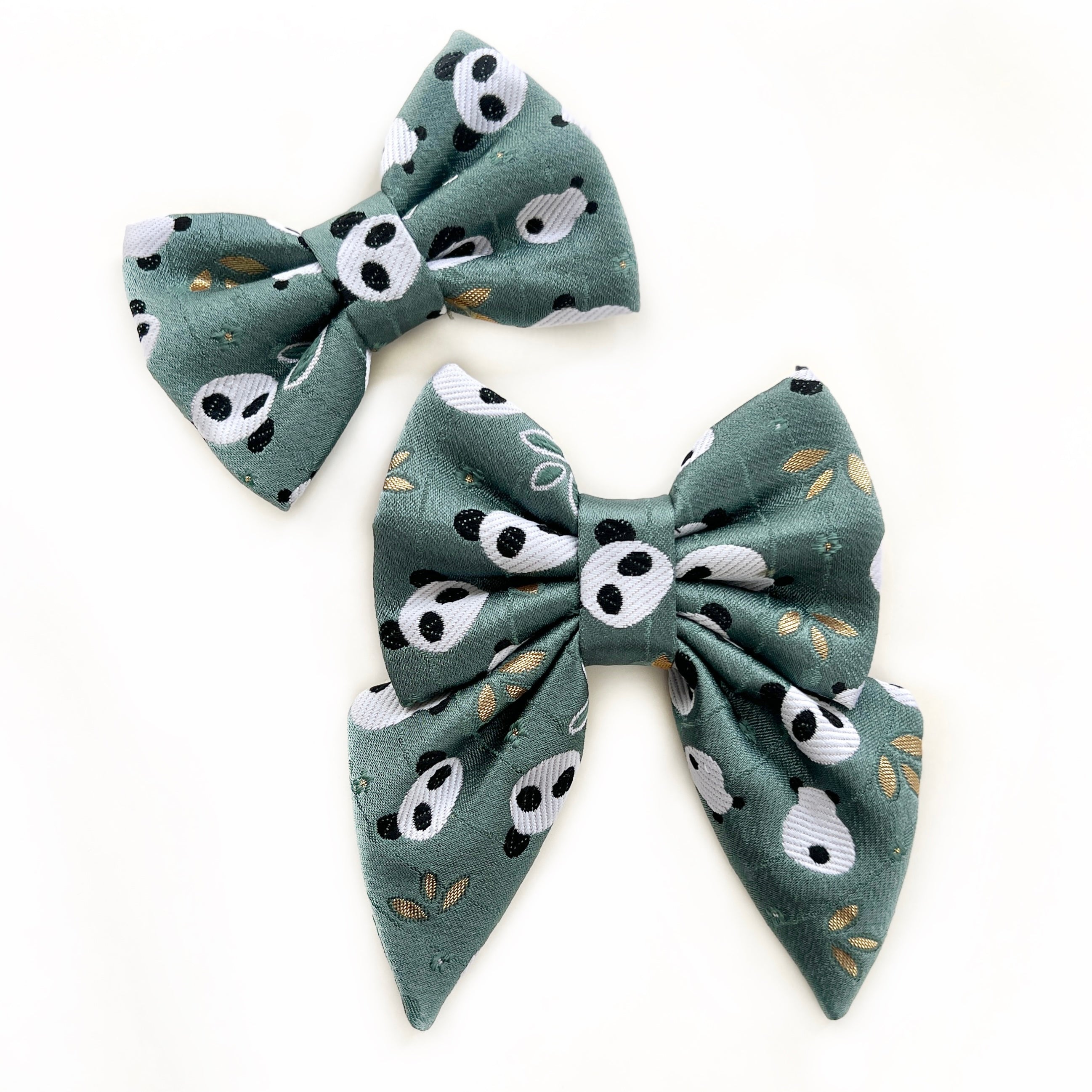 JAPANESE BROCADE // PANDA - SAILOR BOW