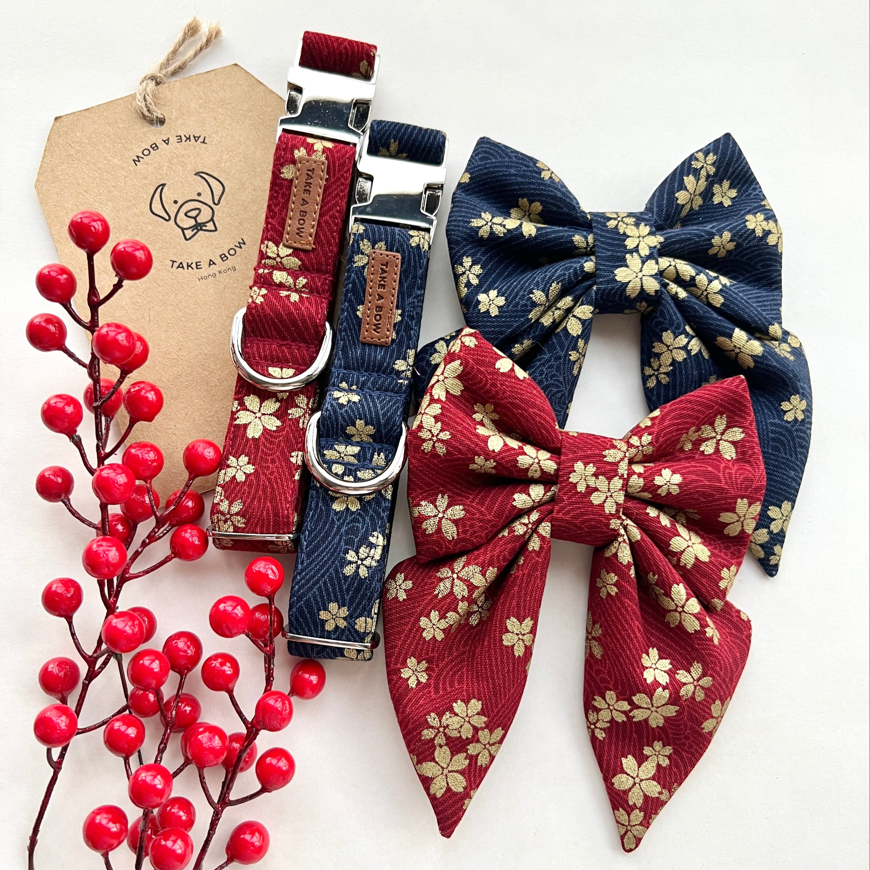 KIMONO RED - SAILOR BOW