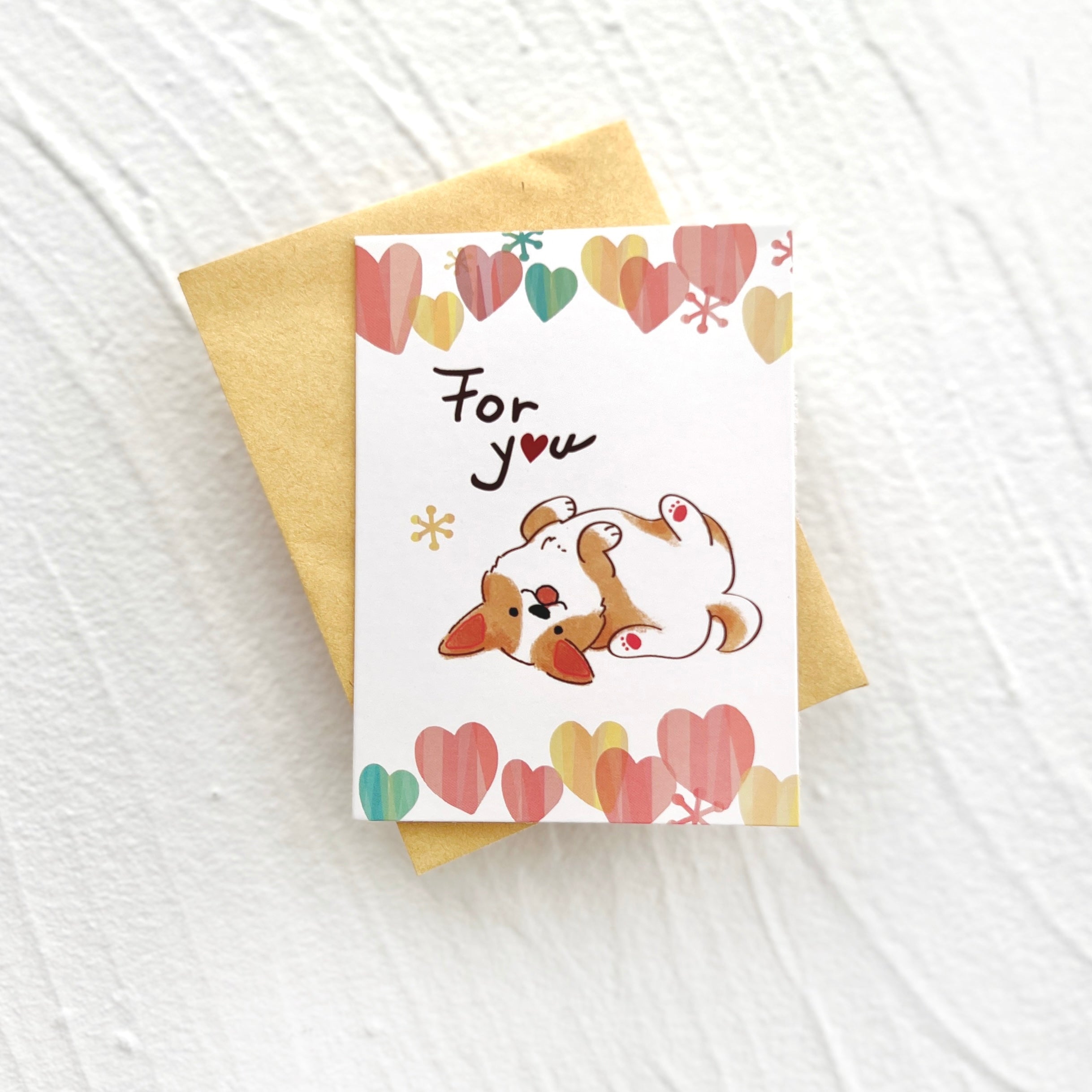 BELLY RUB // GREETING CARD