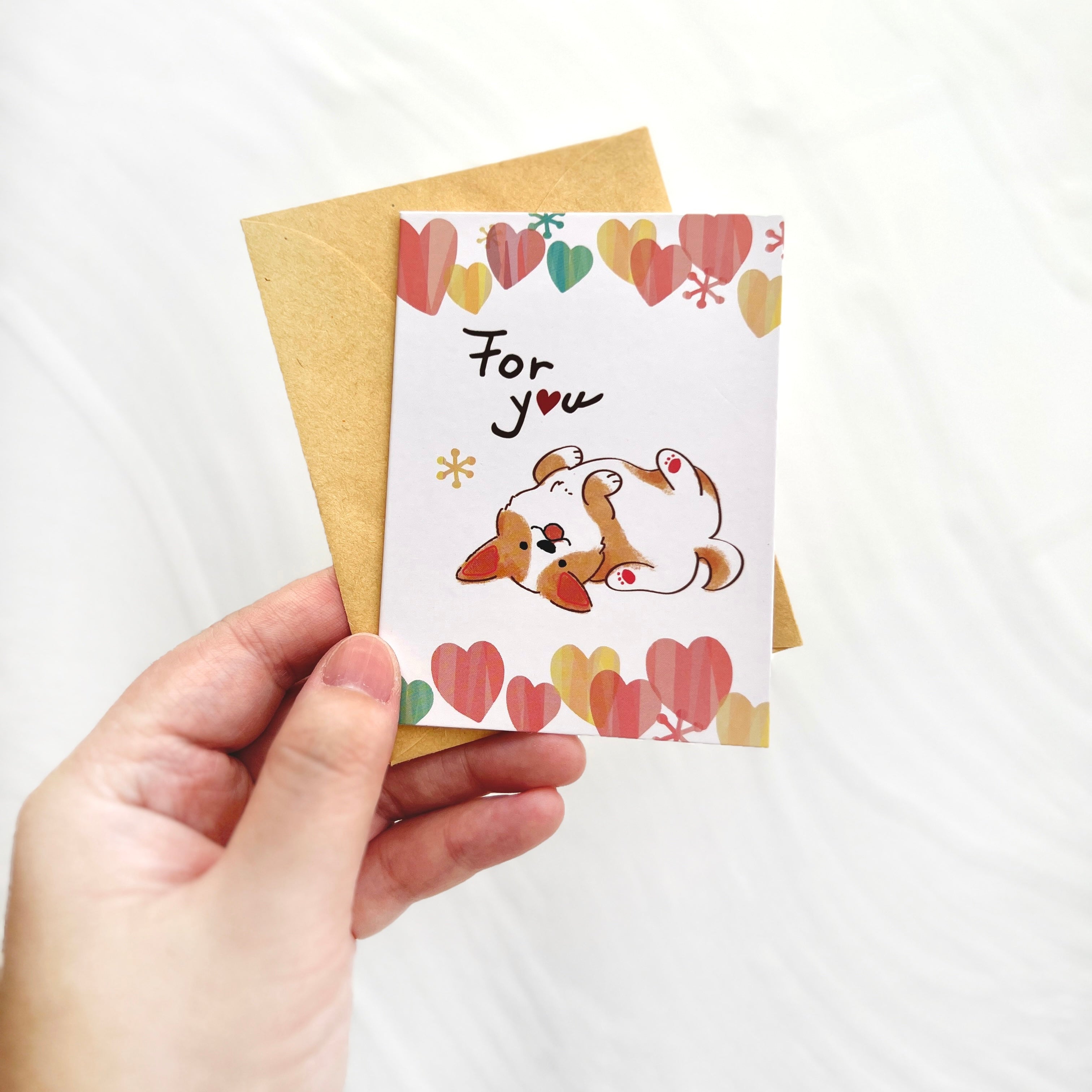 BELLY RUB // GREETING CARD