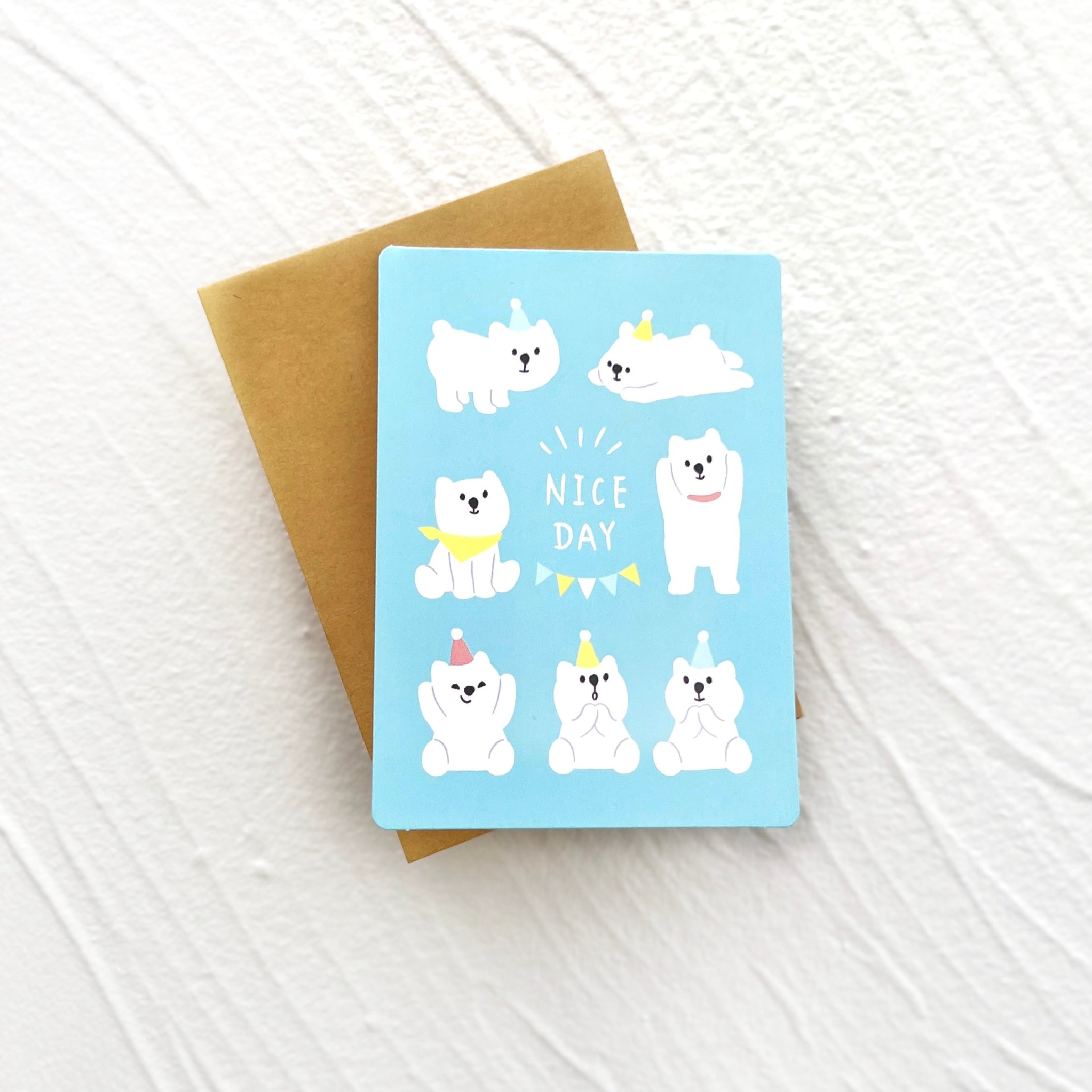 WHITE BEAR // GREETING CARD