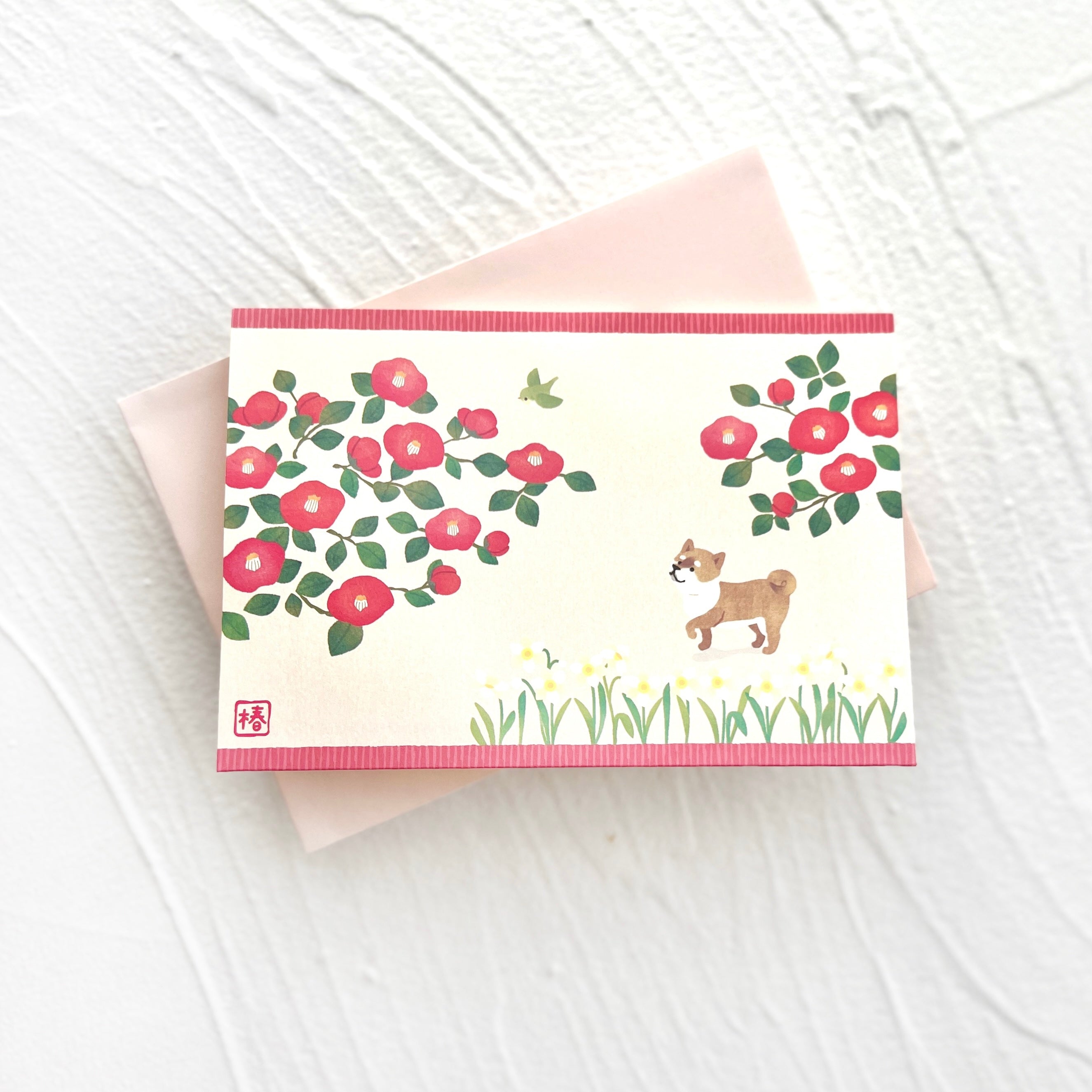 TSUBAKI // GREETING CARD // 3D POP UP