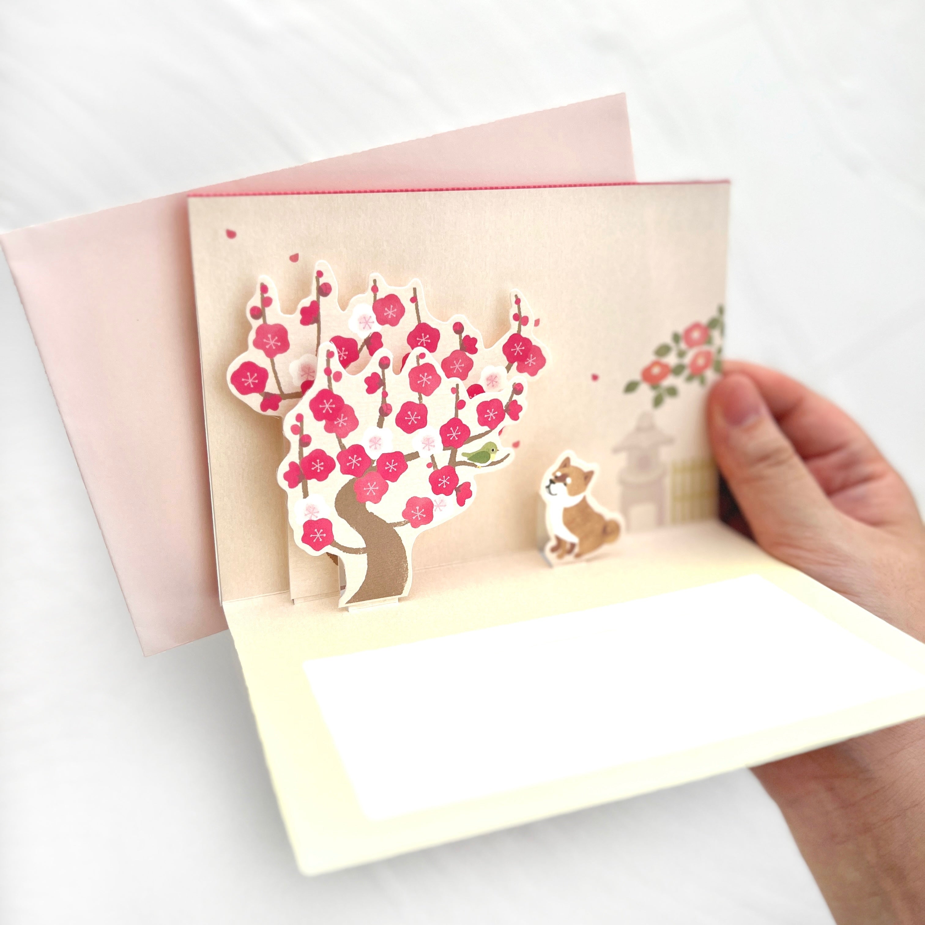 TSUBAKI // GREETING CARD // 3D POP UP