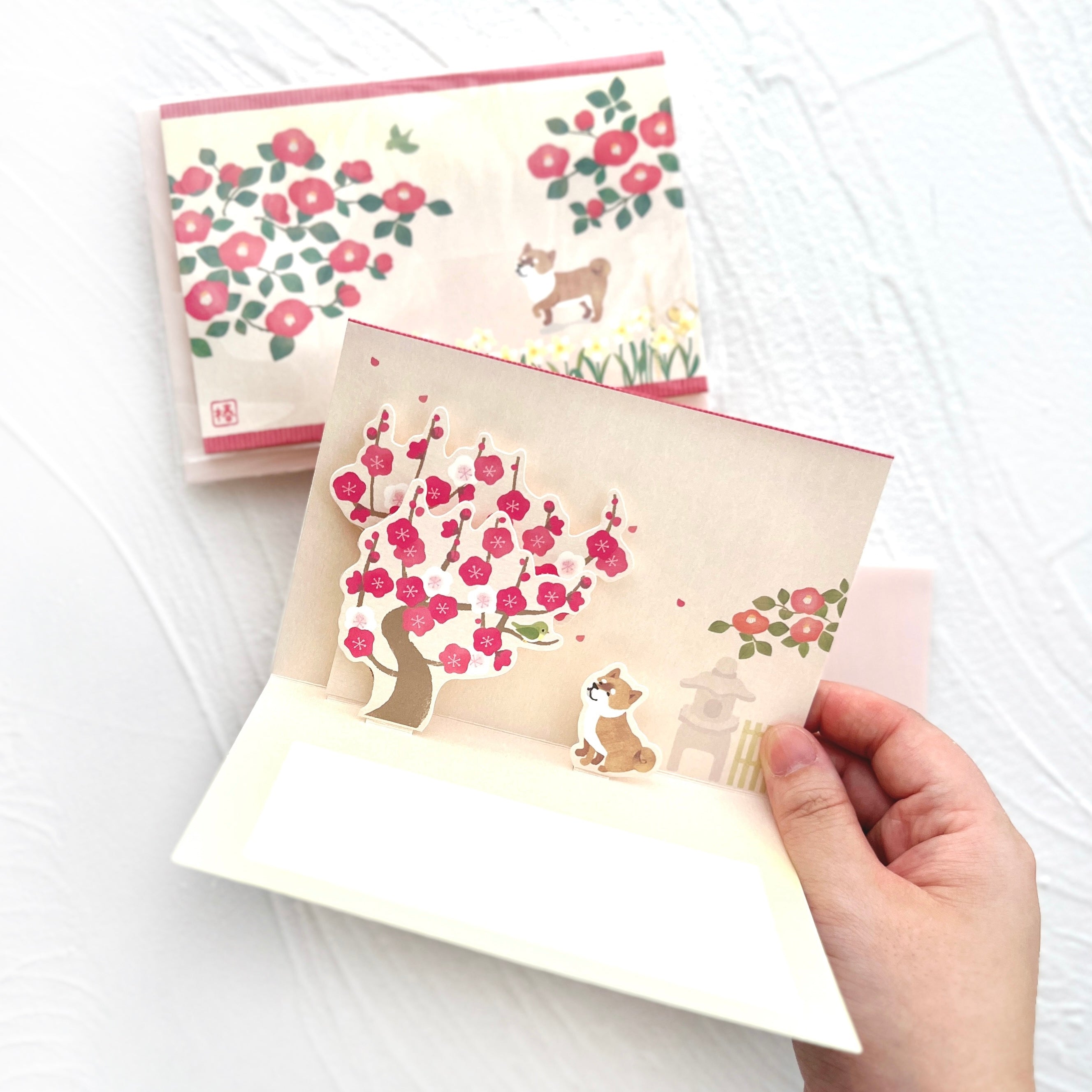 TSUBAKI // GREETING CARD // 3D POP UP