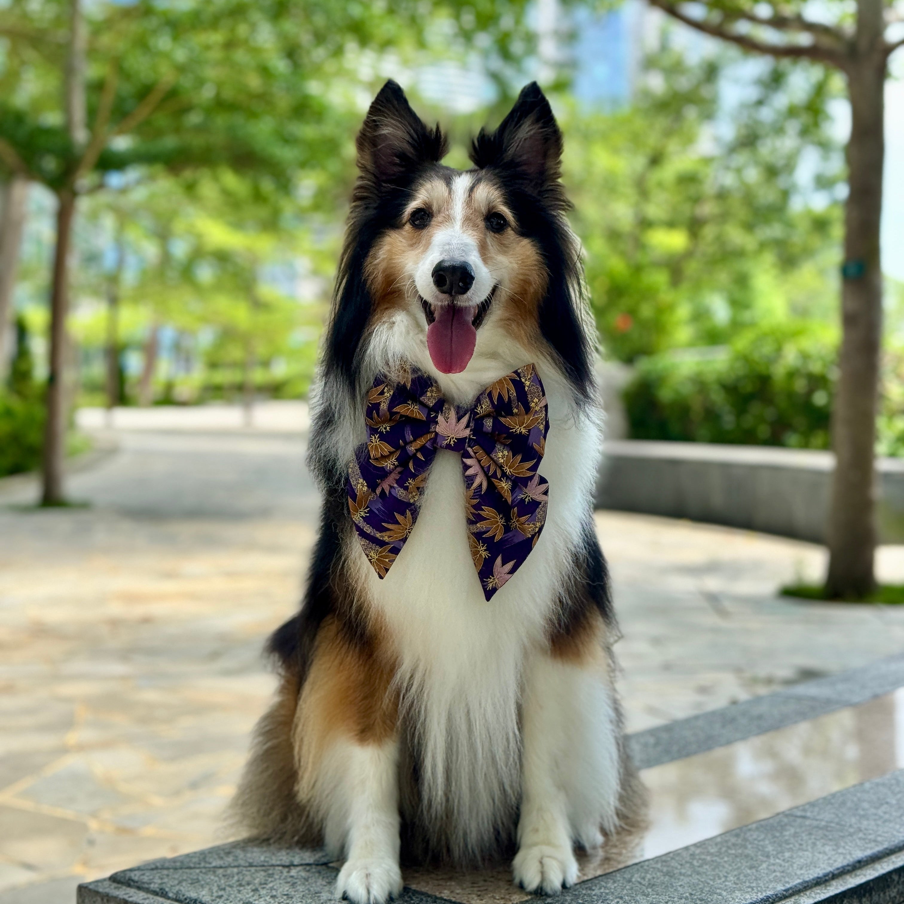 BAMBOO CHIKURIN PURPLE - BANDANA