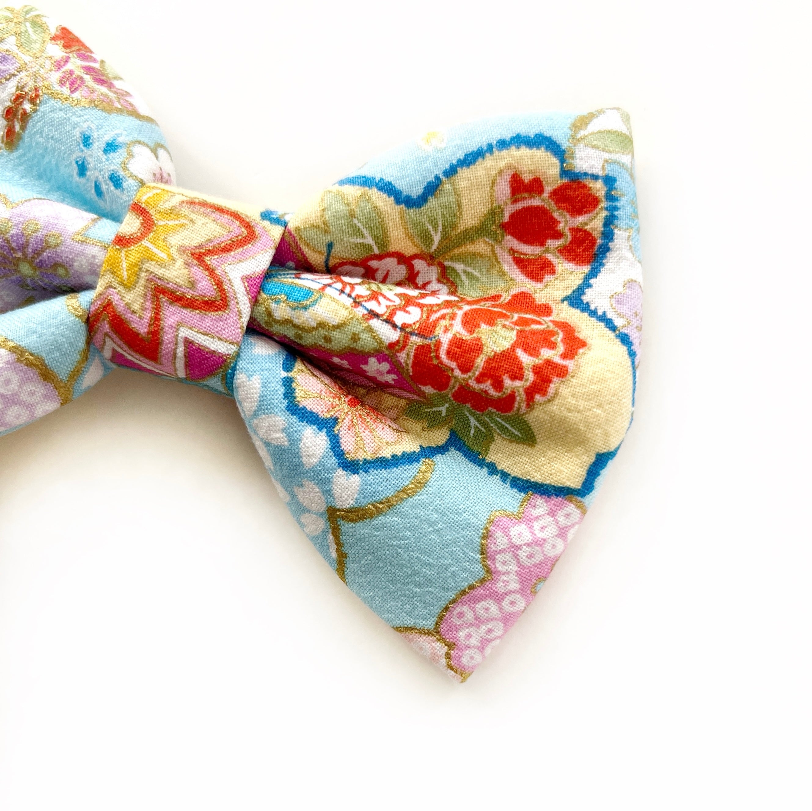 NIJI RAINBOW BLUE - Classic Tie-On Bandana Large // READY TO SHIP
