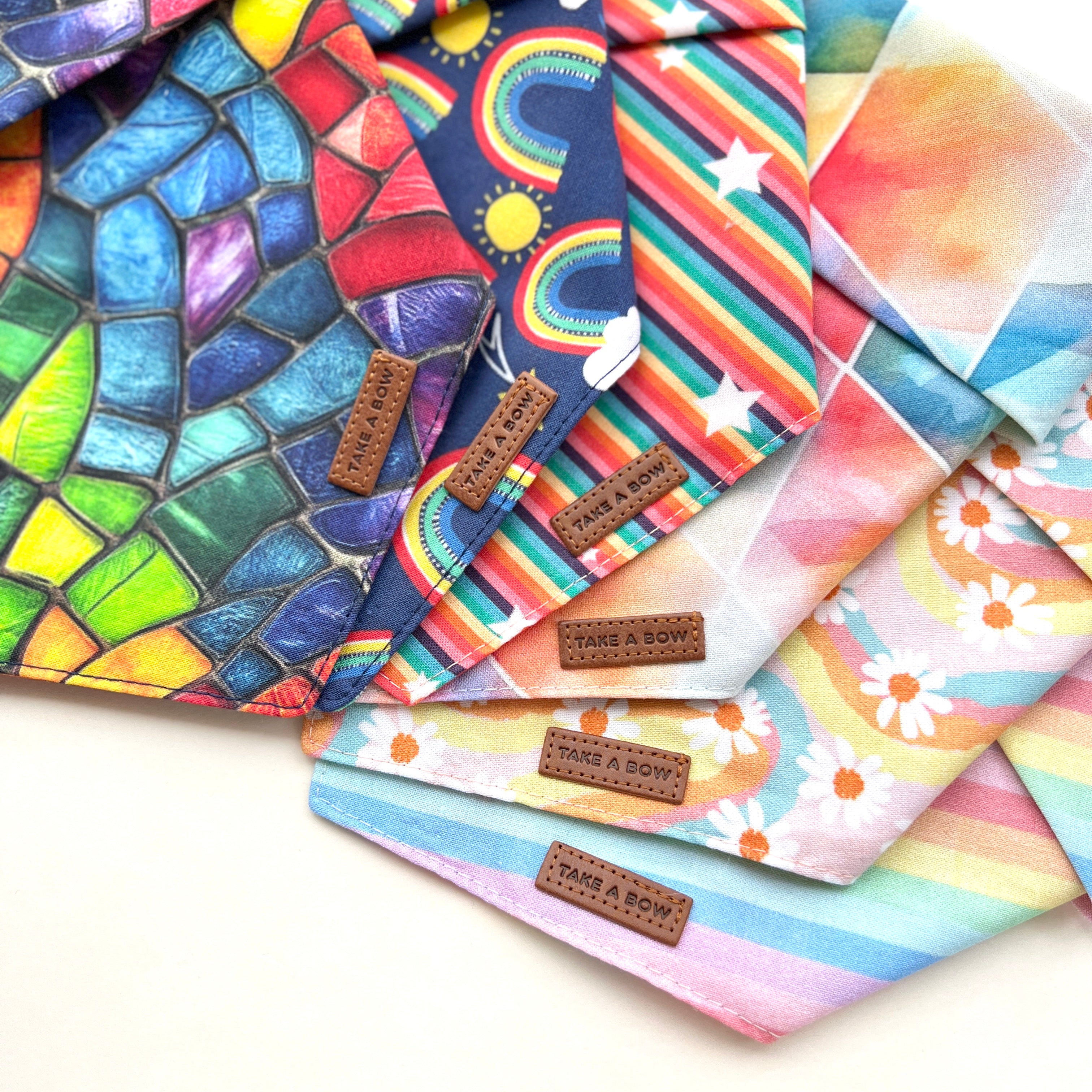 RAINBOW STARS - BANDANA