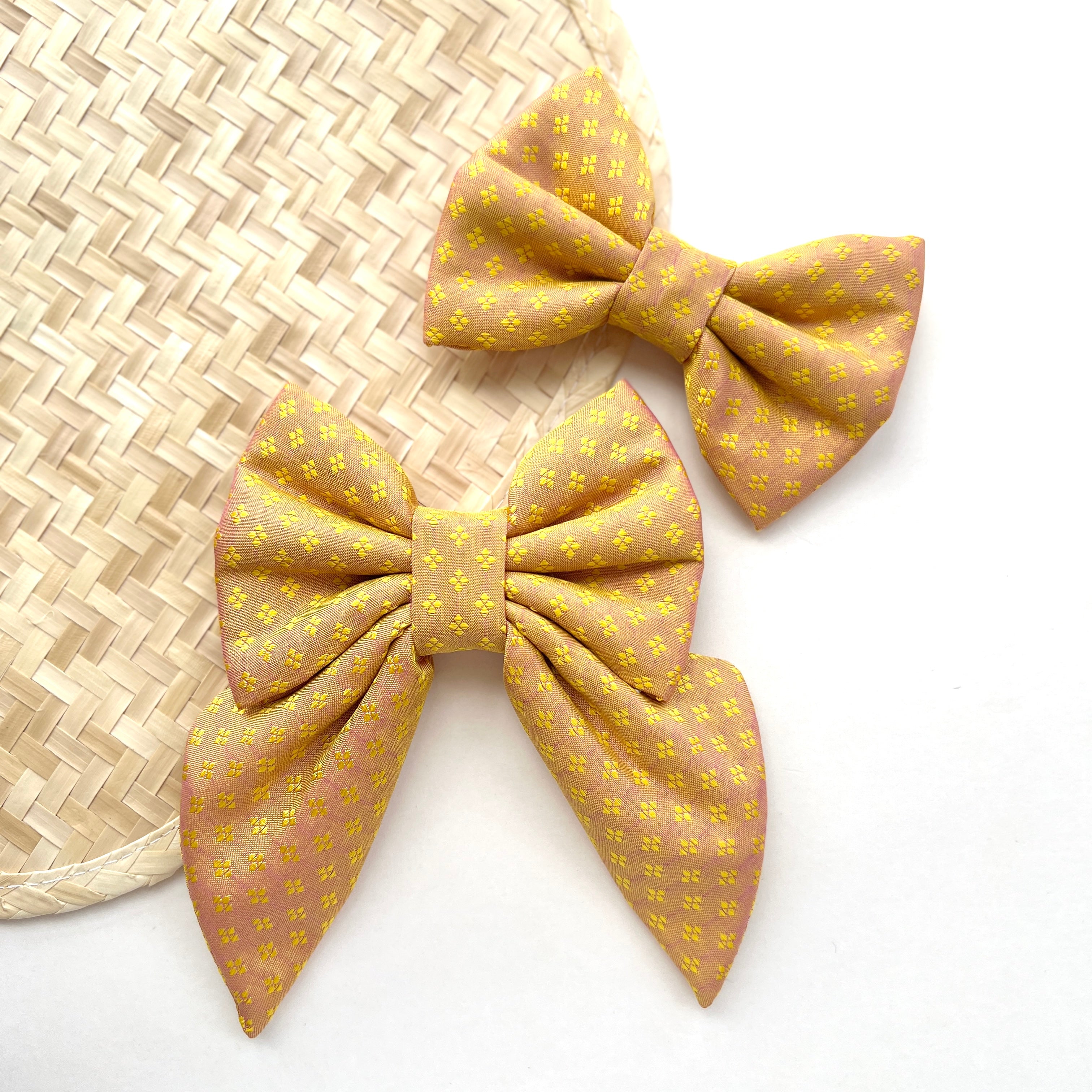 THAI BROCADE // HELIODOR - SAILOR BOW