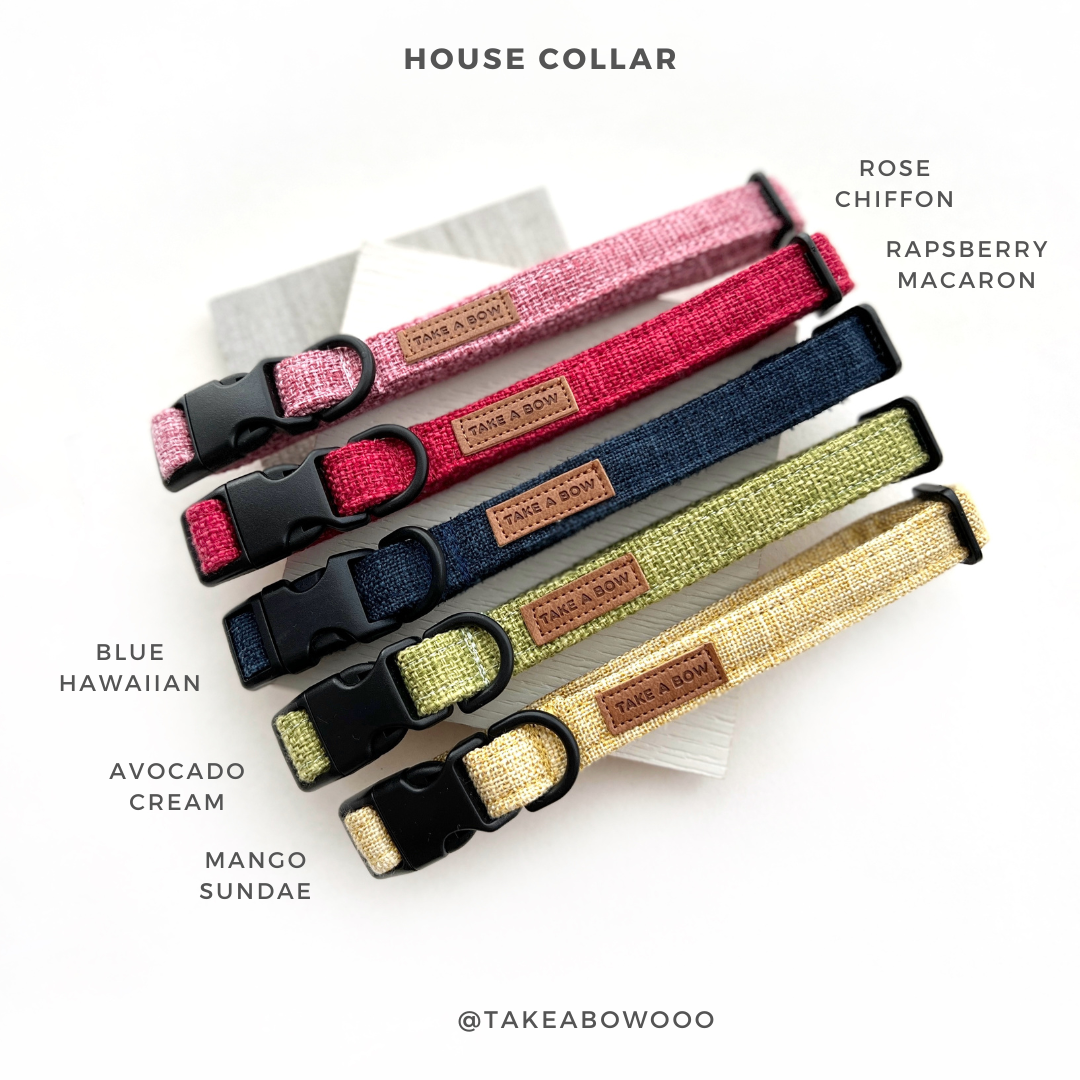 HOUSE COLLAR - ROSE CHIFFON