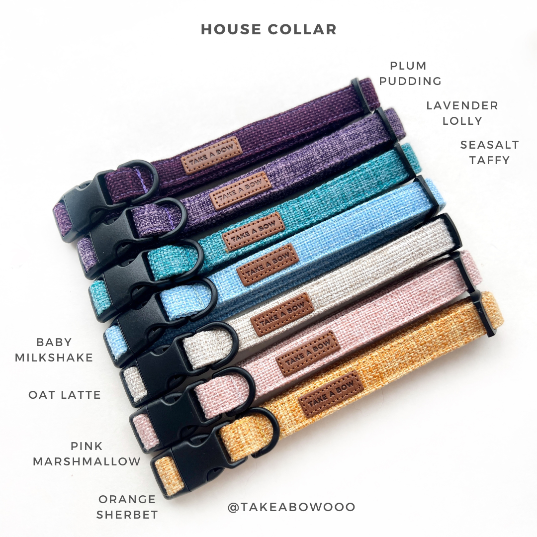 HOUSE COLLAR - ROSE CHIFFON