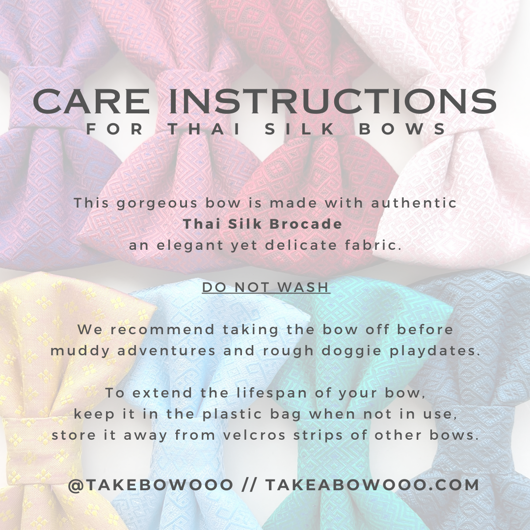 THAI BROCADE // HELIODOR - SAILOR BOW