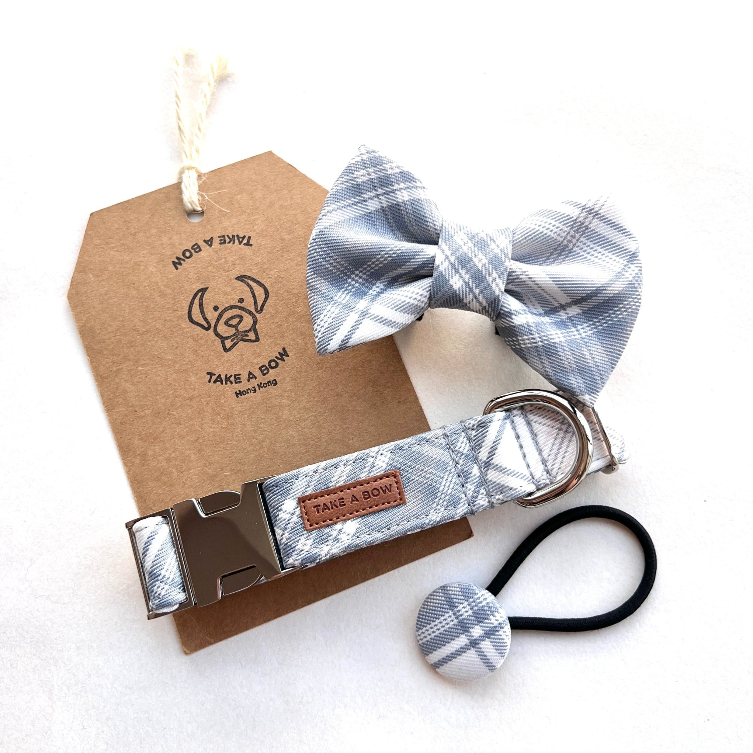 MATCHING BUTTON HAIRTIE