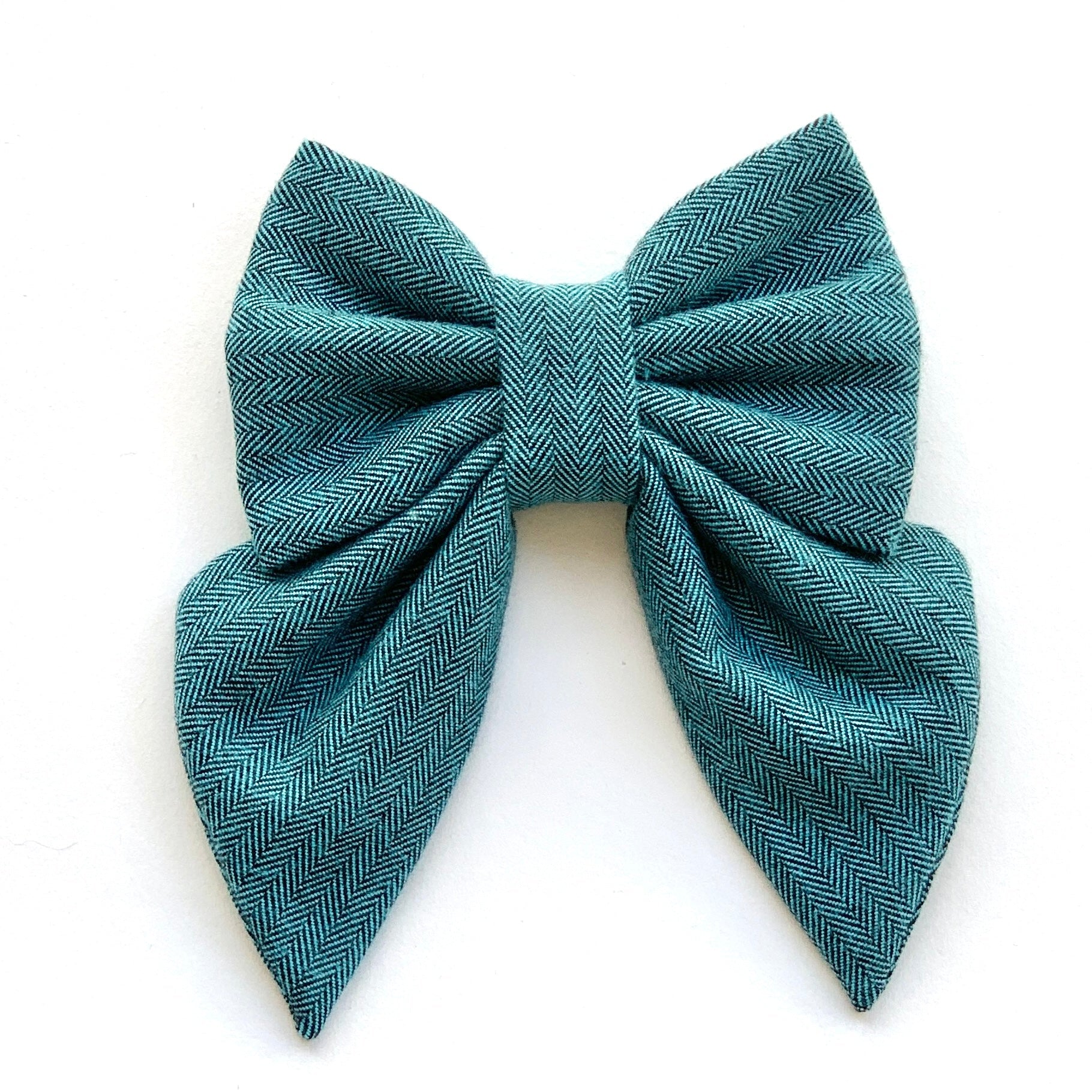 HERRINGBONE FLANNEL // HARRISON - Bowtie Petite // READY TO SHIP