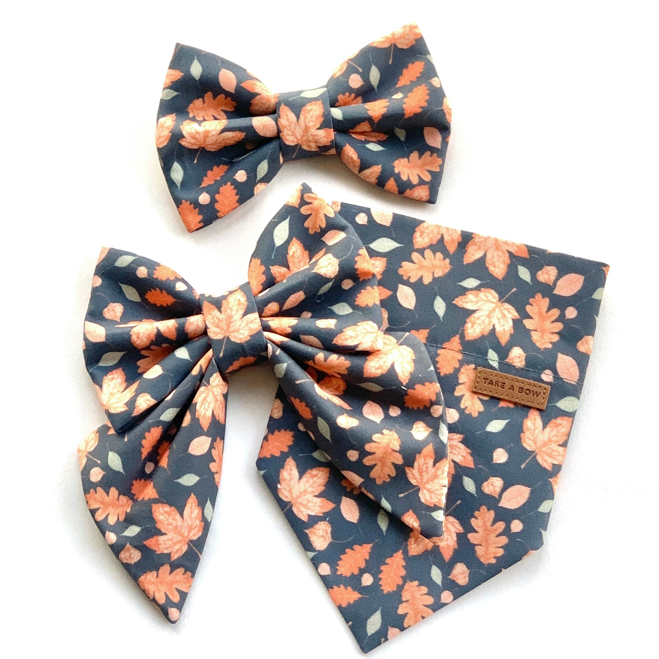 AUTUMN LEAF - Sailor Bow Standar & Large // READY TO SHIP