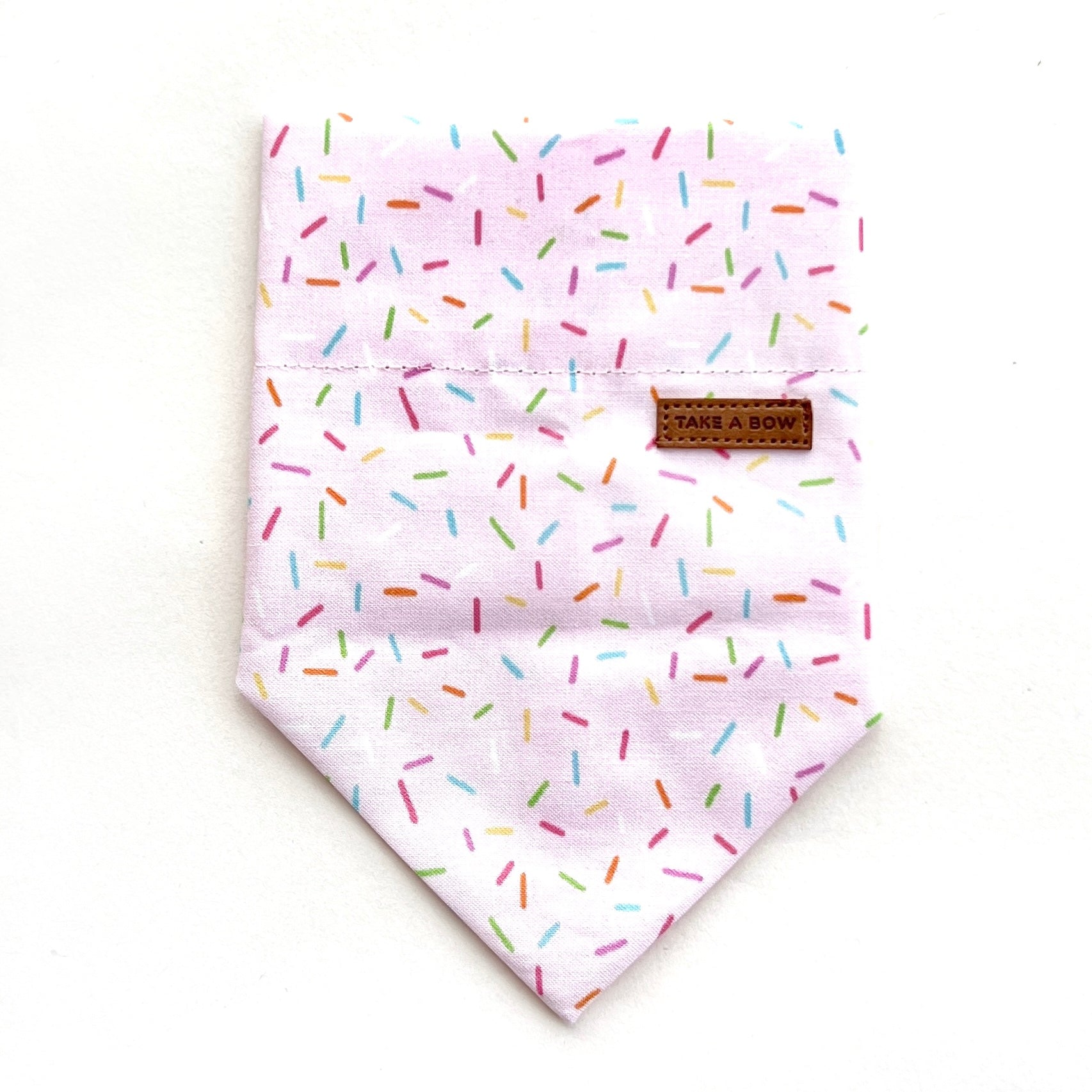 PAWTY SPRINKLES TAFFY PINK - BANDANA