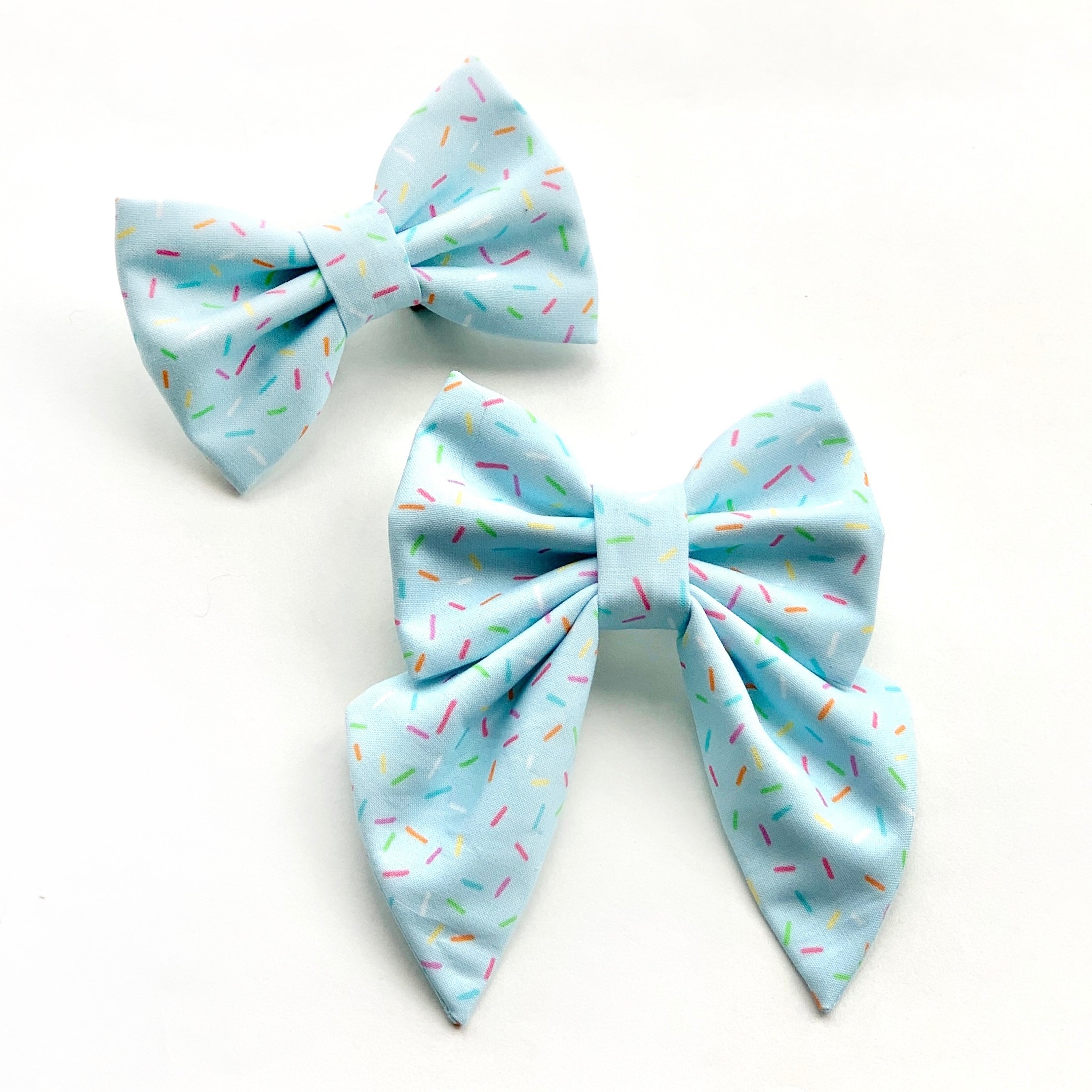 PAWTY SPRINKLES MAYA BLUE - SAILOR BOW