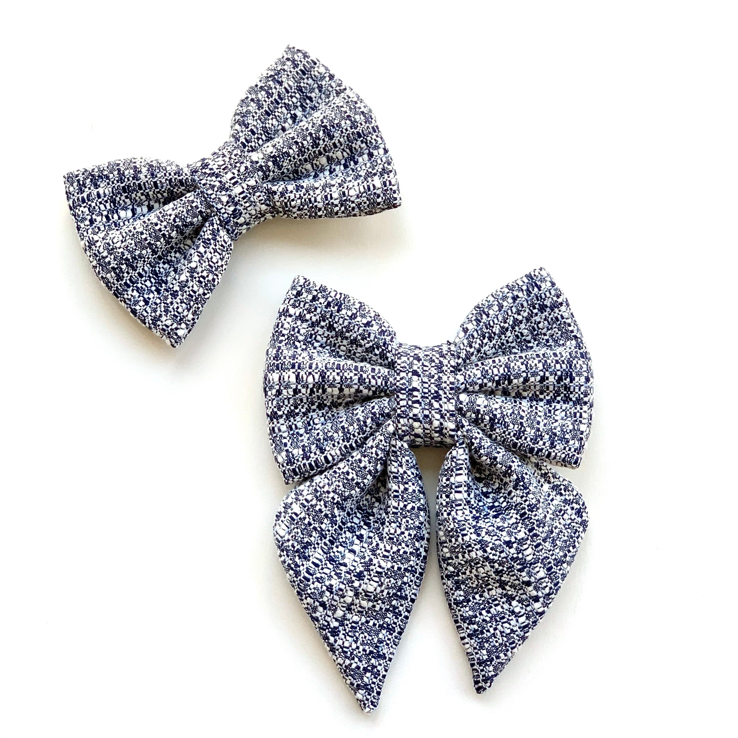 TWEED // COCO - SAILOR BOW
