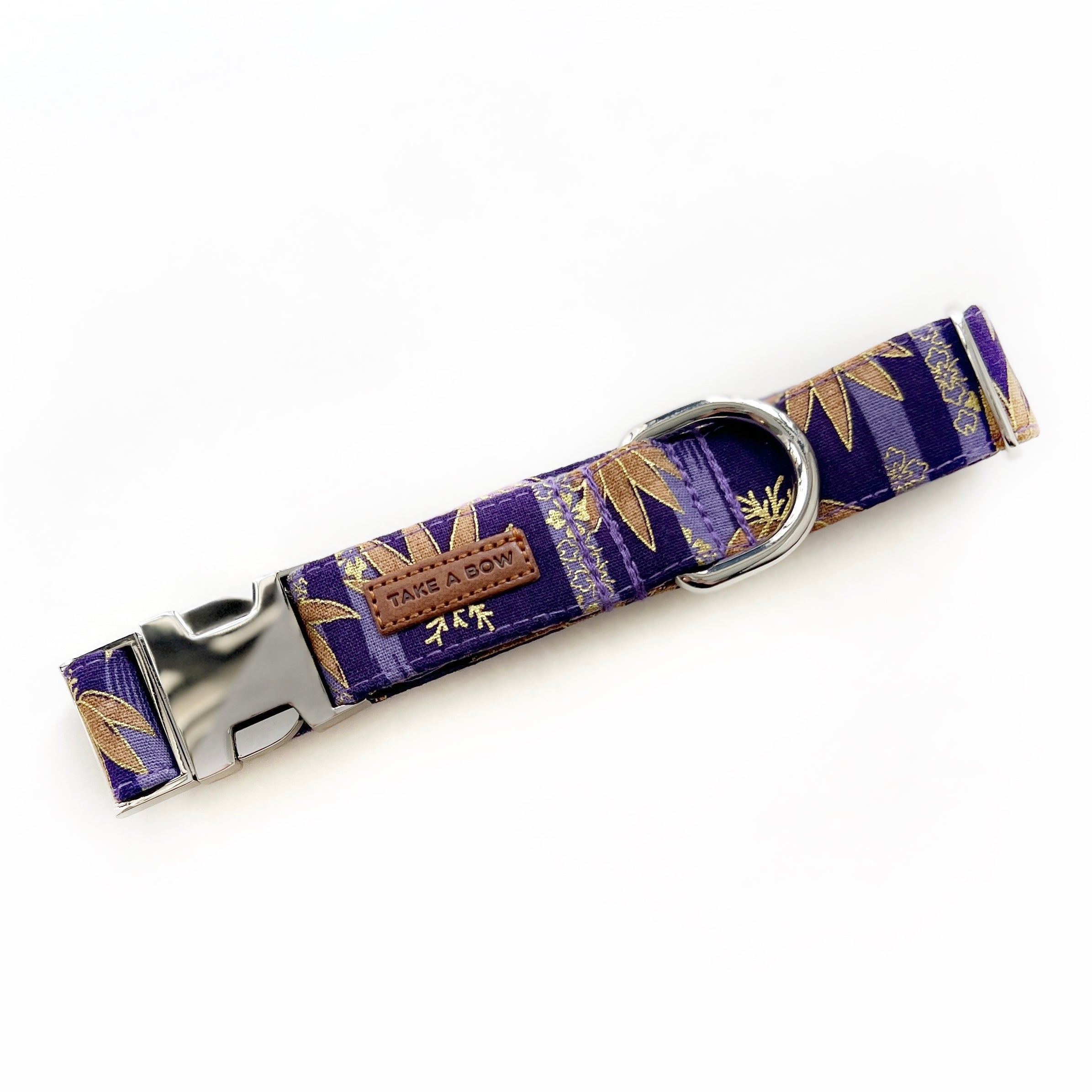 BAMBOO CHIKURIN PURPLE - DOG COLLAR