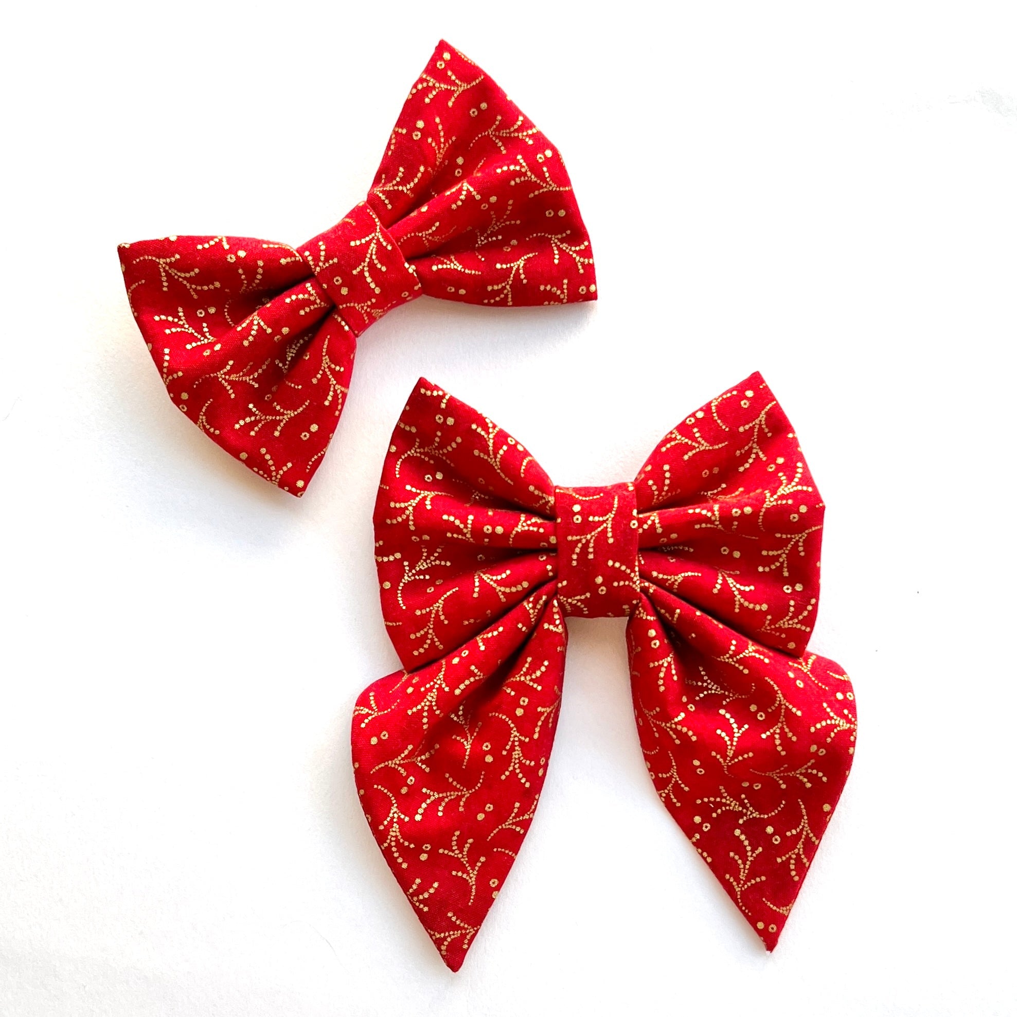 TWIGS OF GOLD - Bowtie Petite & Standard & Large // READY TO SHIP