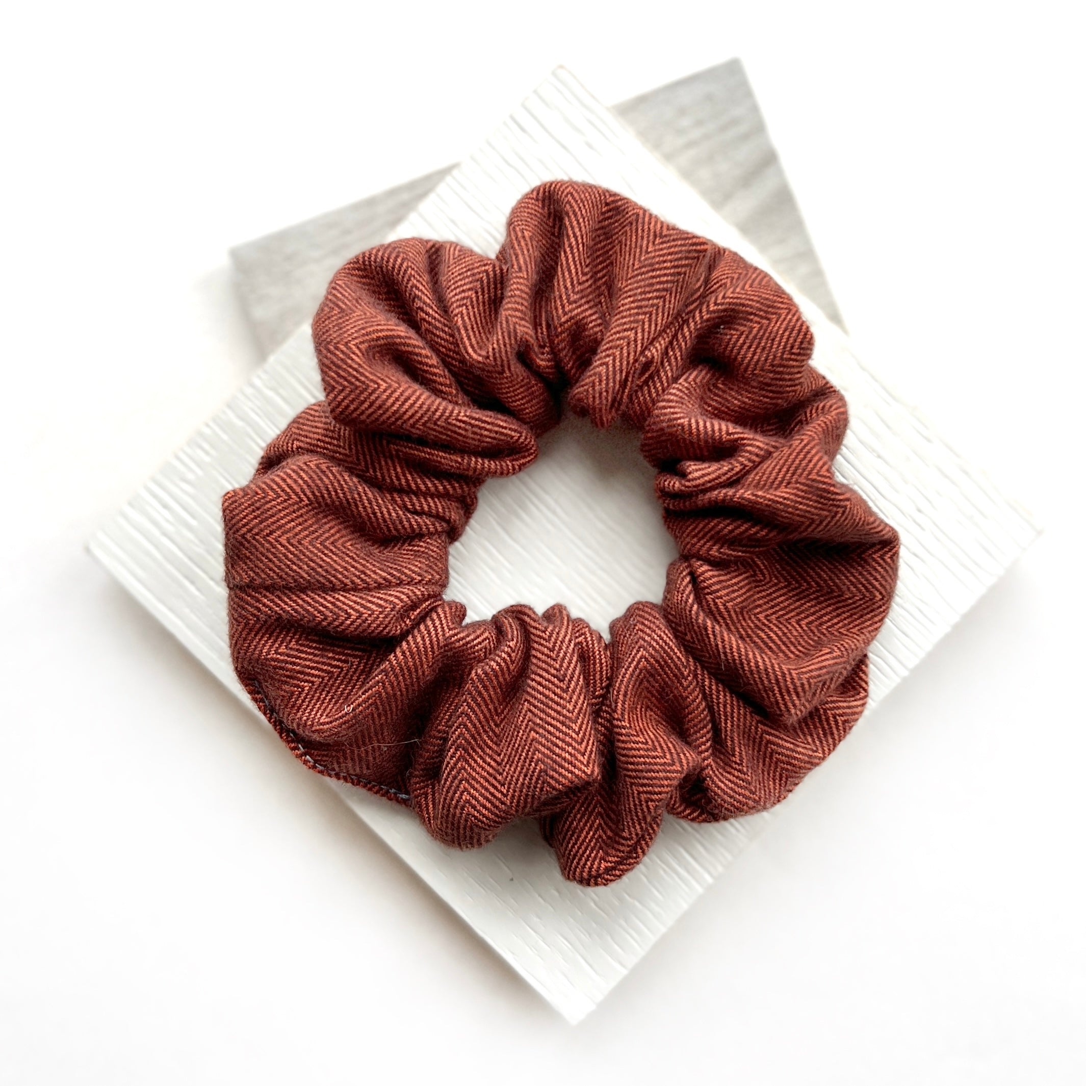 HERRINGBONE FLANNEL // HARRIETTE - Bowtie Large // READY TO SHIP