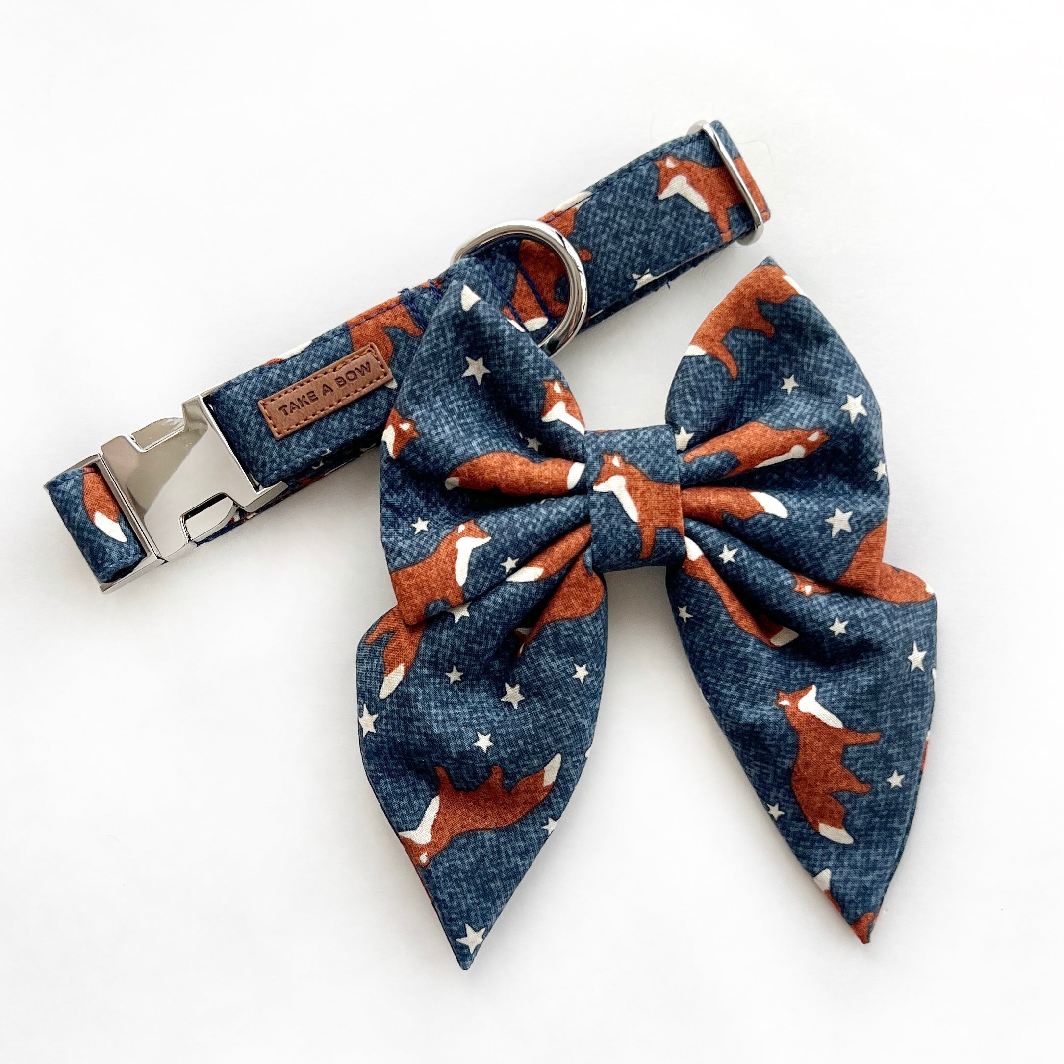 STARS & FOXES - Bowtie Standard & Large // READY TO SHIP