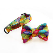 FORTUNE NAMI RAINBOW - Cat Collar // READY TO SHIP
