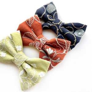 EMBROIDERY // EMILY - Bowtie Large & XL // READY TO SHIP