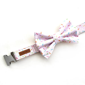 PAWTY SPRINKLES - TAFFY PINK - Dog Collar 2.5cm Large // READY TO SHIP
