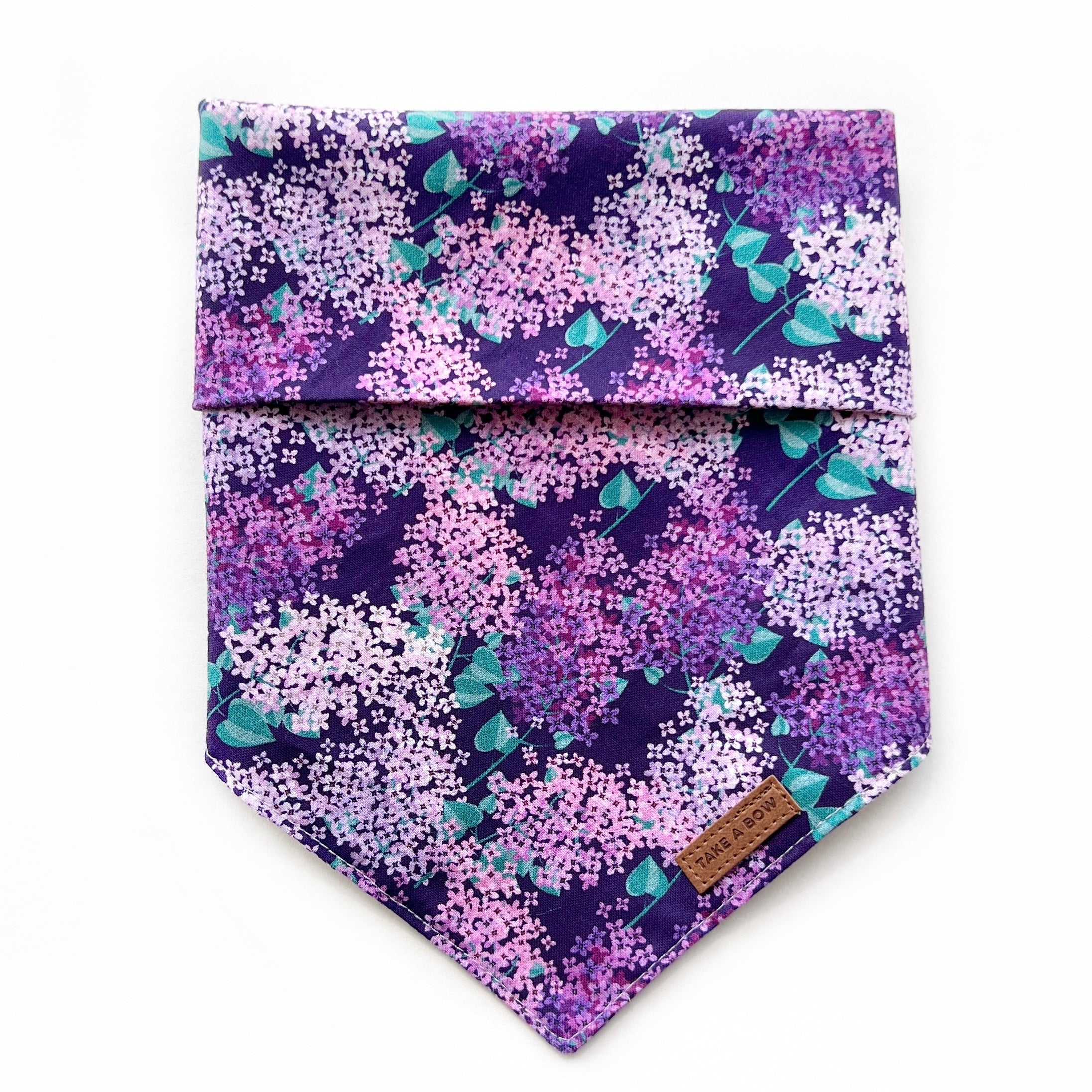 PURPLE HYDRANGEA - BANDANA