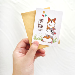 TRIO STACK // GREETING CARD
