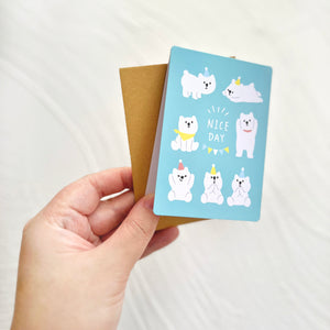 WHITE BEAR // GREETING CARD