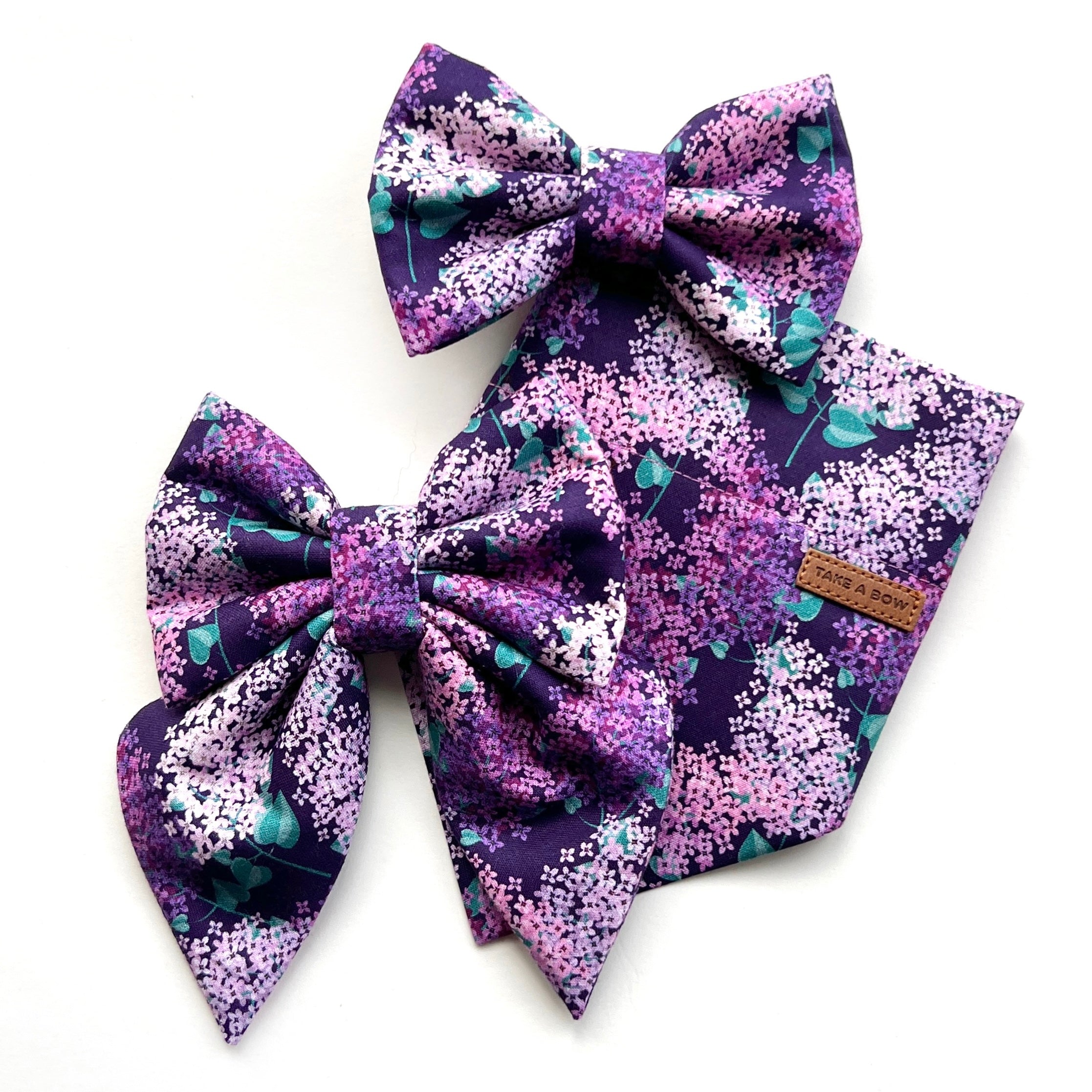 PURPLE HYDRANGEA - BANDANA