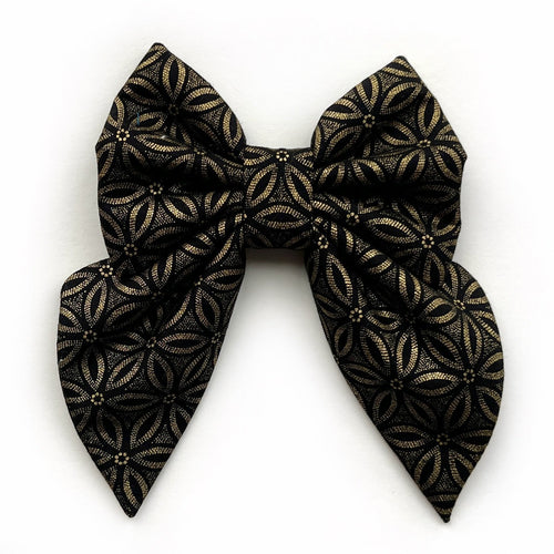 CLEMATIS NOIR - Sailor Bow Large // READY TO SHIP