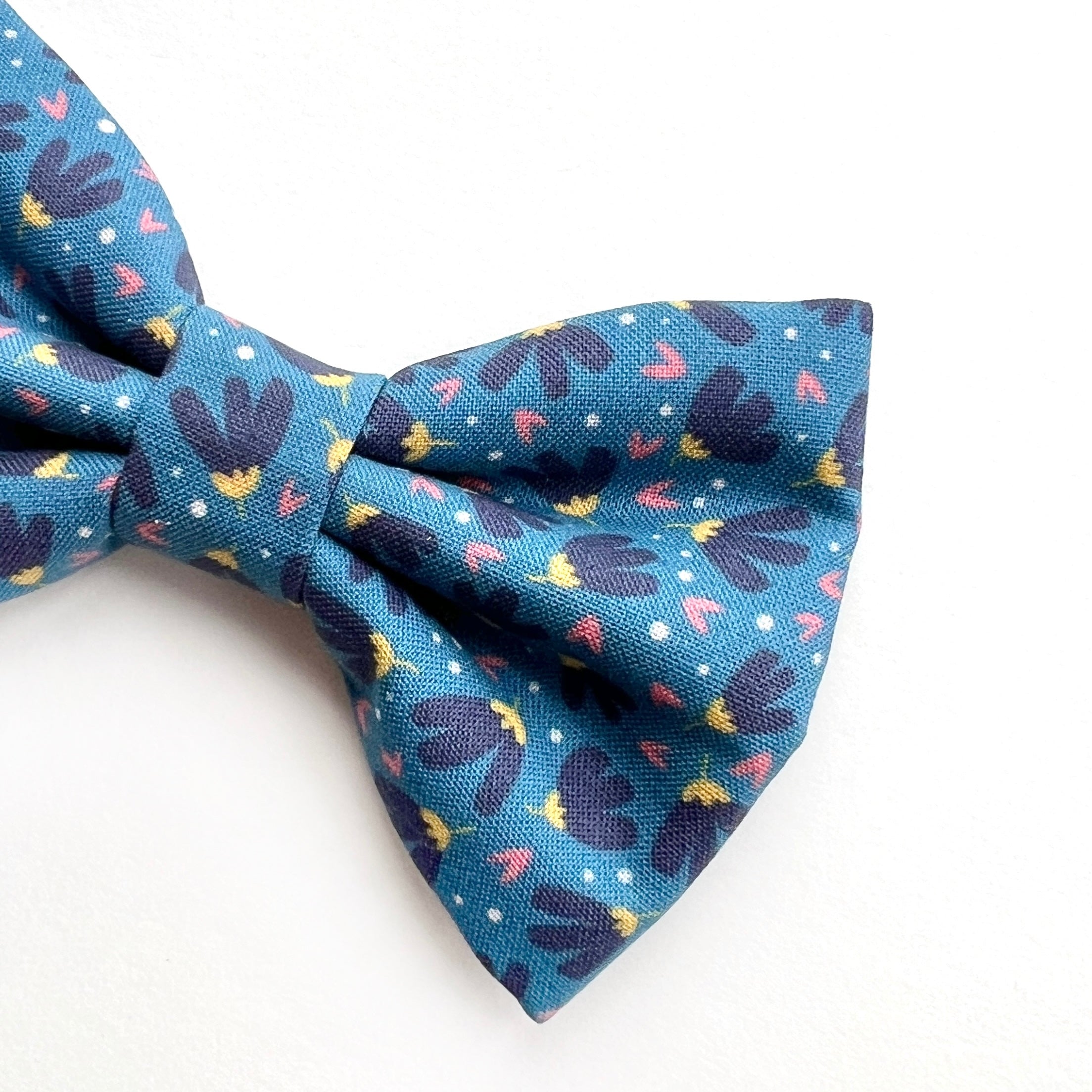 FLOWER POWER BLUE - Sailor Bow Standard // READY TO SHIP