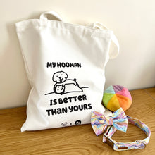 BETTER DOG HOOMAN TOTE BAG // TAKE A BOW X BEEBEESEE