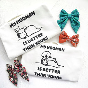 BETTER DOG HOOMAN TOTE BAG // TAKE A BOW X BEEBEESEE