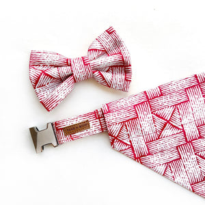 BARN RED - Bowtie Large // READY TO SHIP