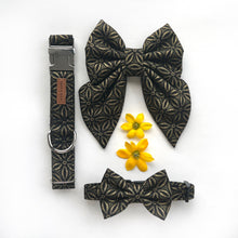 CLEMATIS NOIR - Bowtie Large // READY TO SHIP