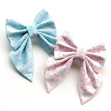 PAWTY SPRINKLES TAFFY PINK - Sailor Bow Large // READY TO SHIP