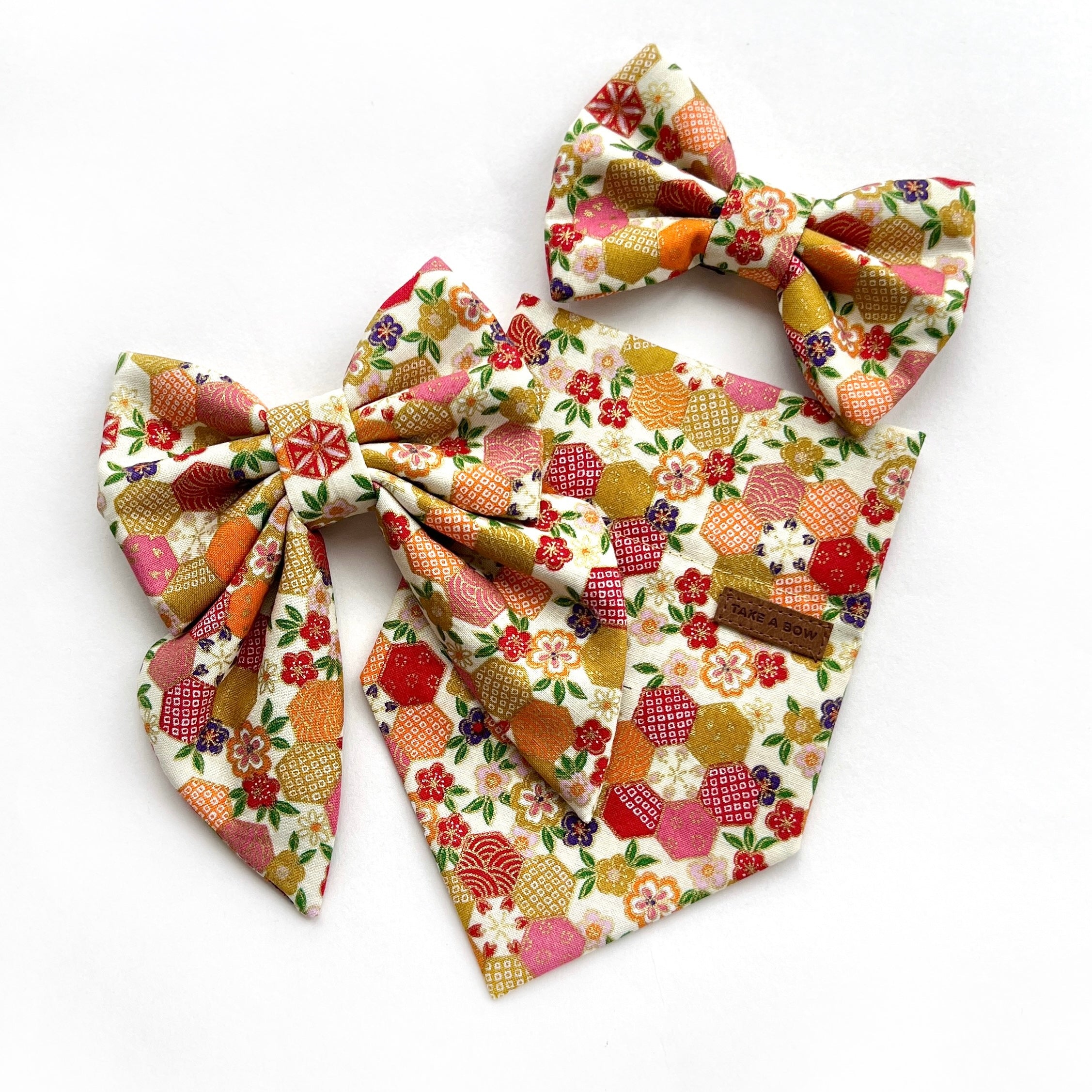 UME BLOSSOMS - Dog Collar 2.5cm Large // READY TO SHIP