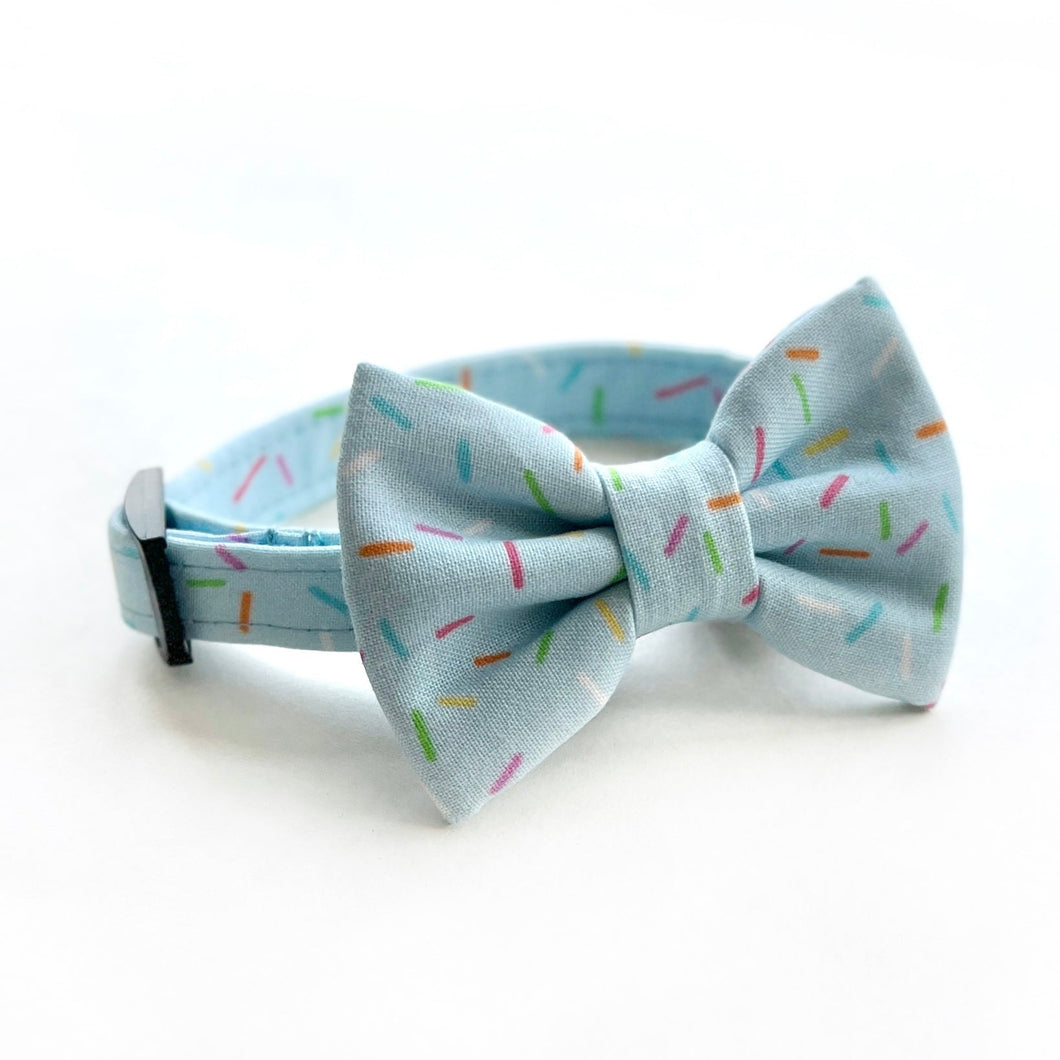 PAWTY SPRINKLES MAYA BLUE - Cat Collar // READY TO SHIP