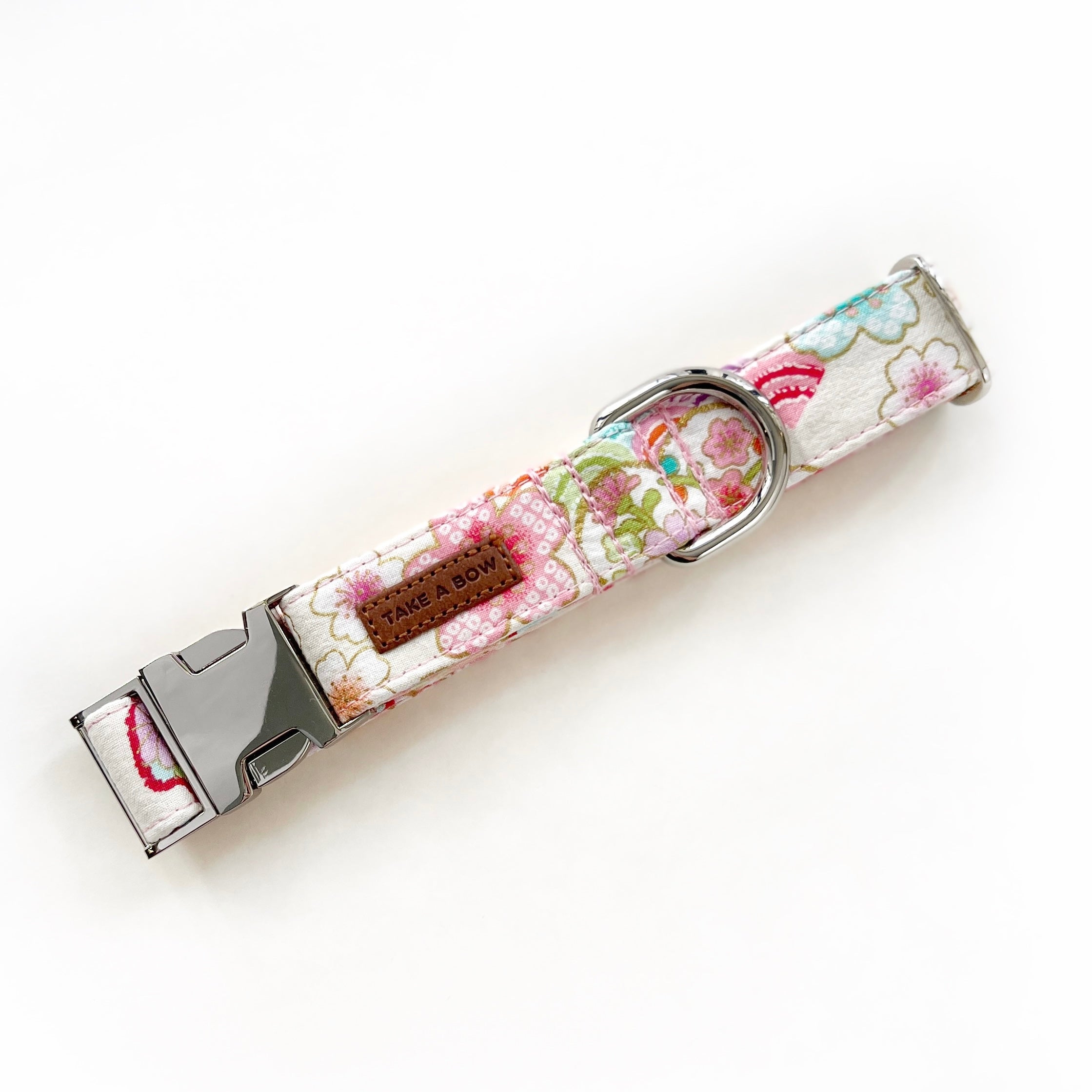 NIJI RAINBOW PINK - DOG COLLAR