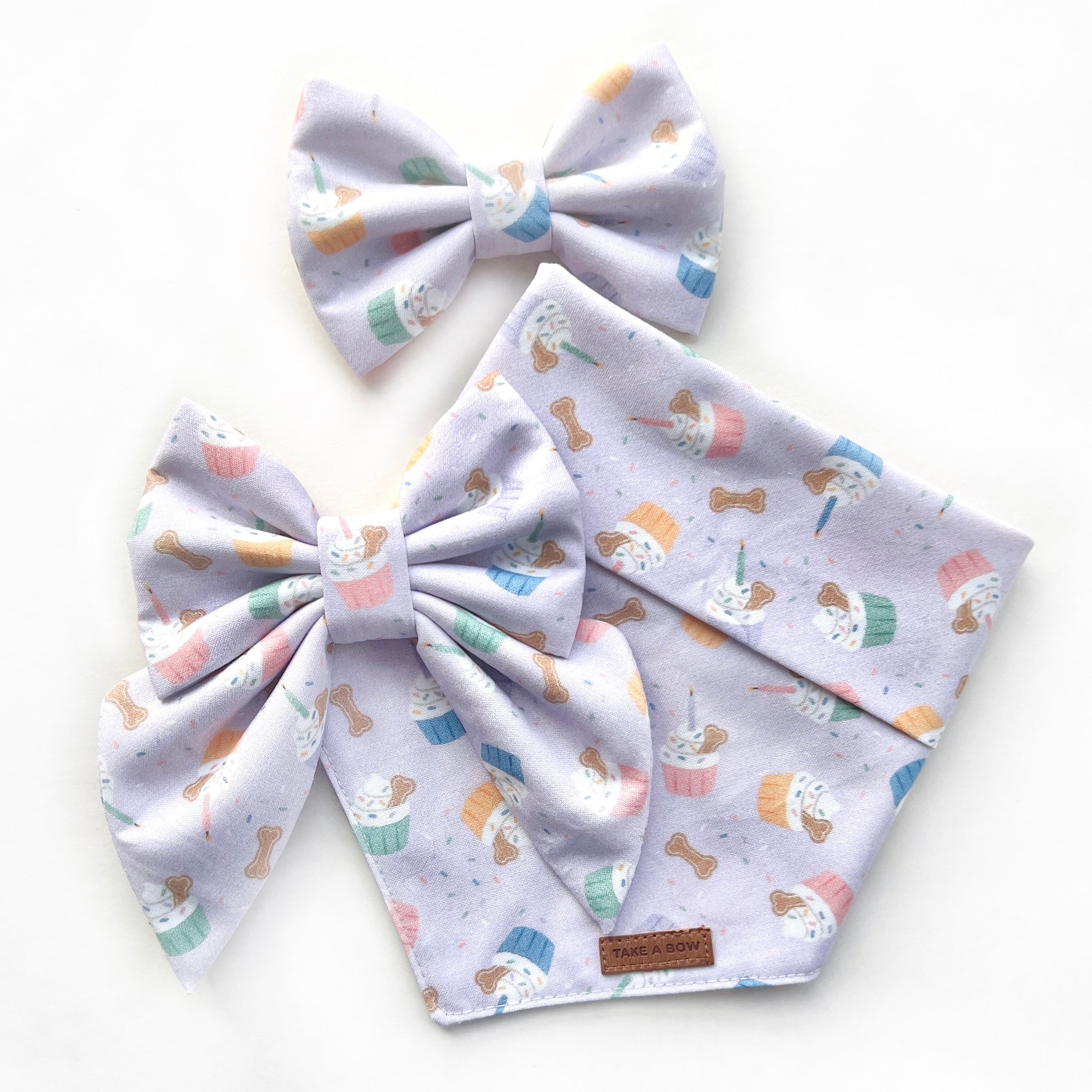 PUPCAKE LILAC - BANDANA