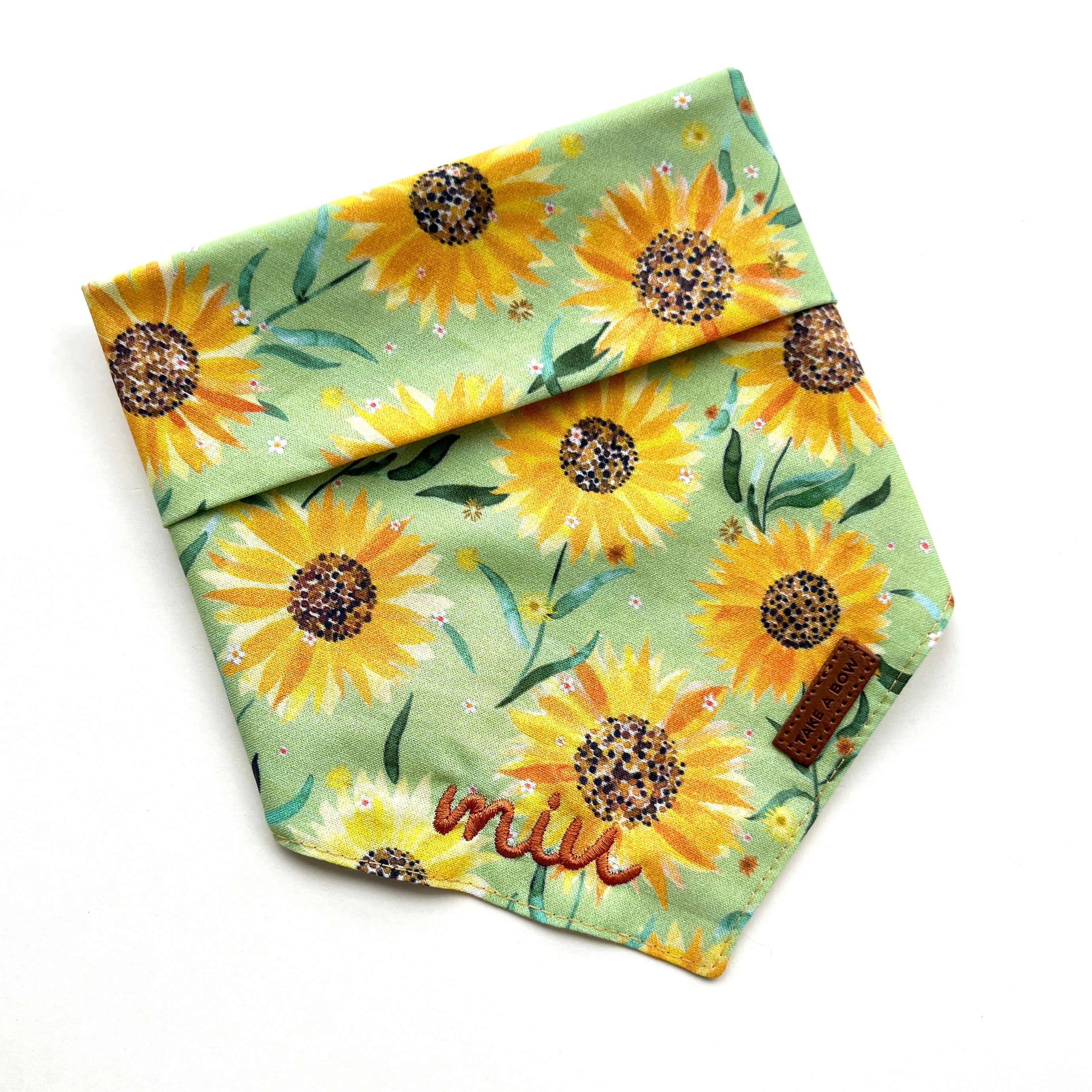 SUNFLOWER FIELD - BANDANA