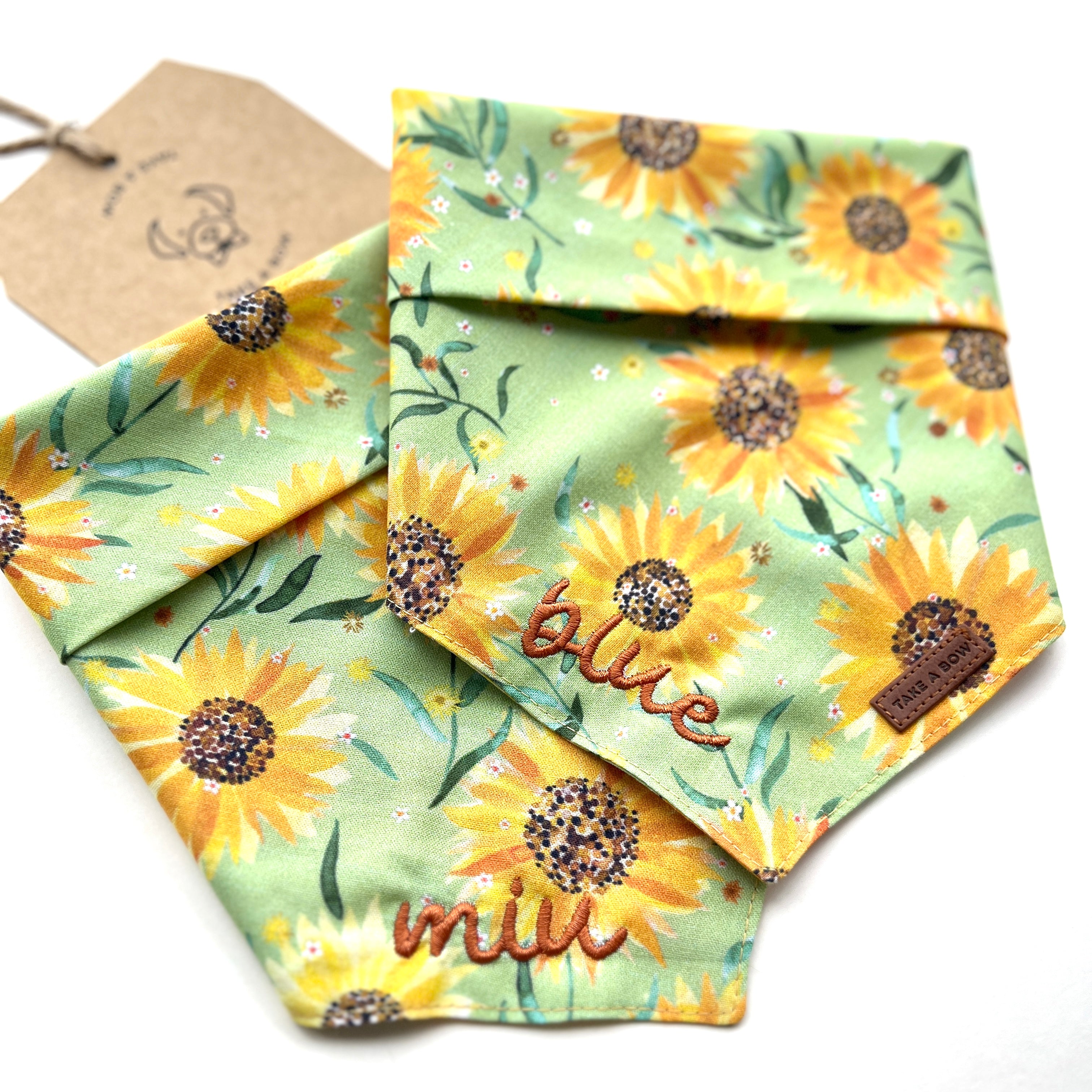 SUNFLOWER FIELD - BANDANA