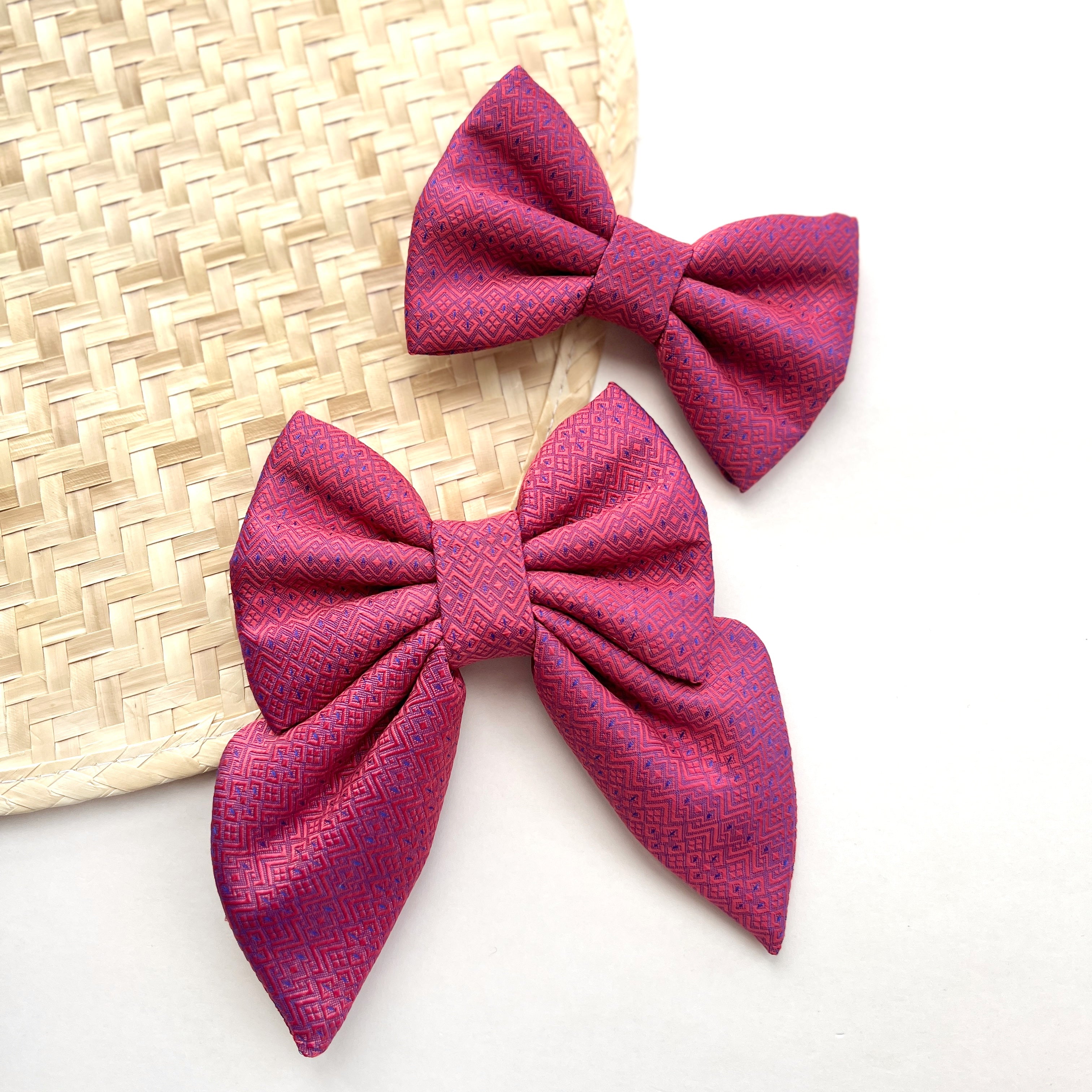 THAI BROCADE // KUNZITE - SAILOR BOW