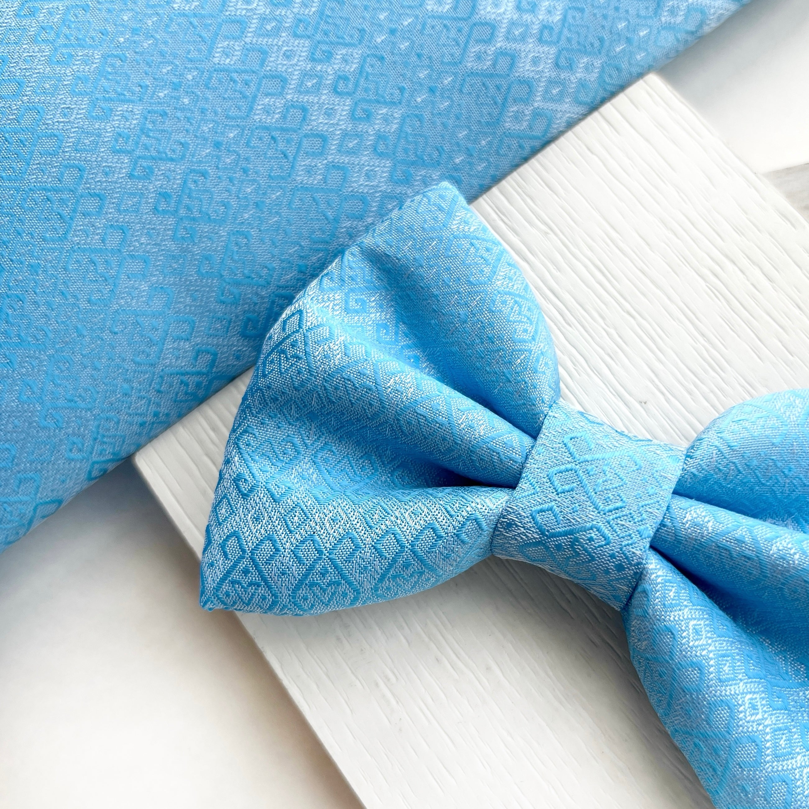 THAI BROCADE // OPAL - SAILOR BOW