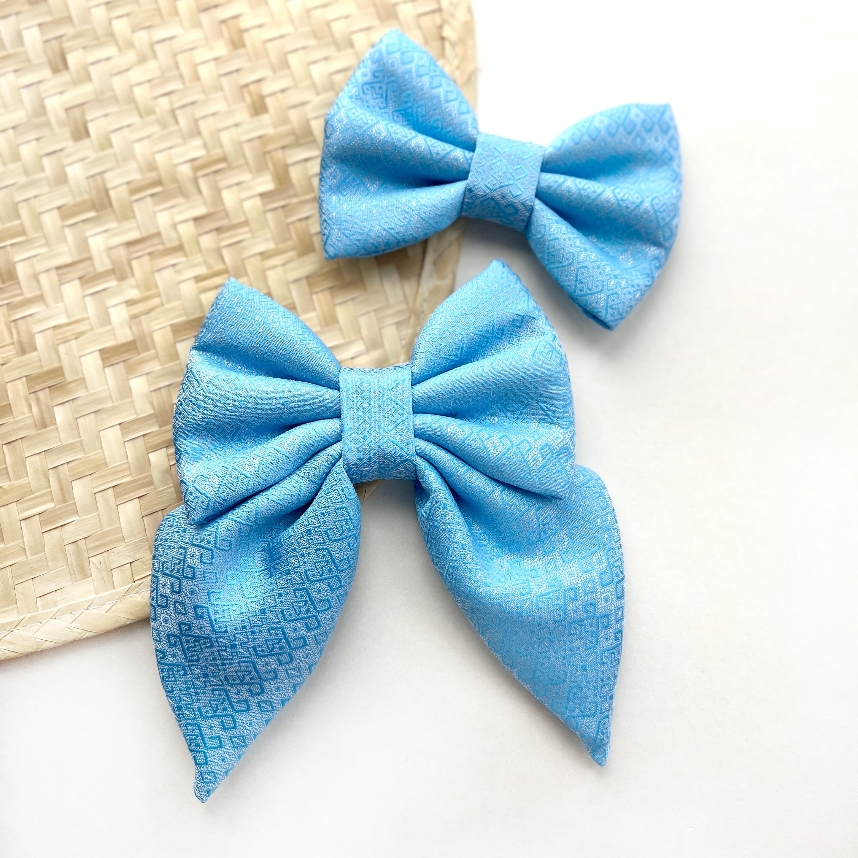 THAI BROCADE // OPAL - SAILOR BOW