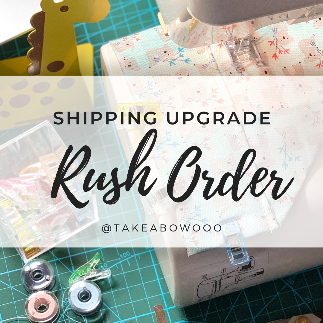 RUSH MY ORDER // SHIPPING UPGRADE